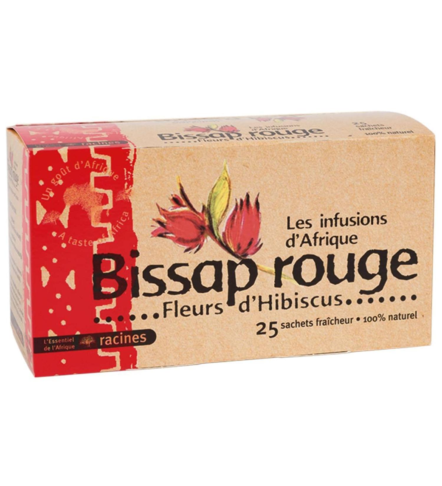 Racines Racines Bissap African Infusion 40g - Pack of 5