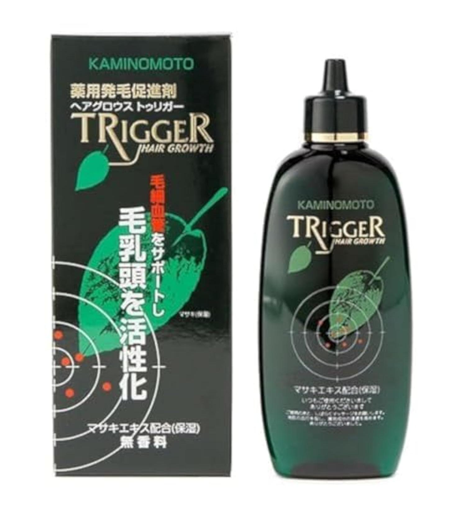 Trigger Hair Growth Medicated Tonic 180 ml KAMINOMOTO Japan