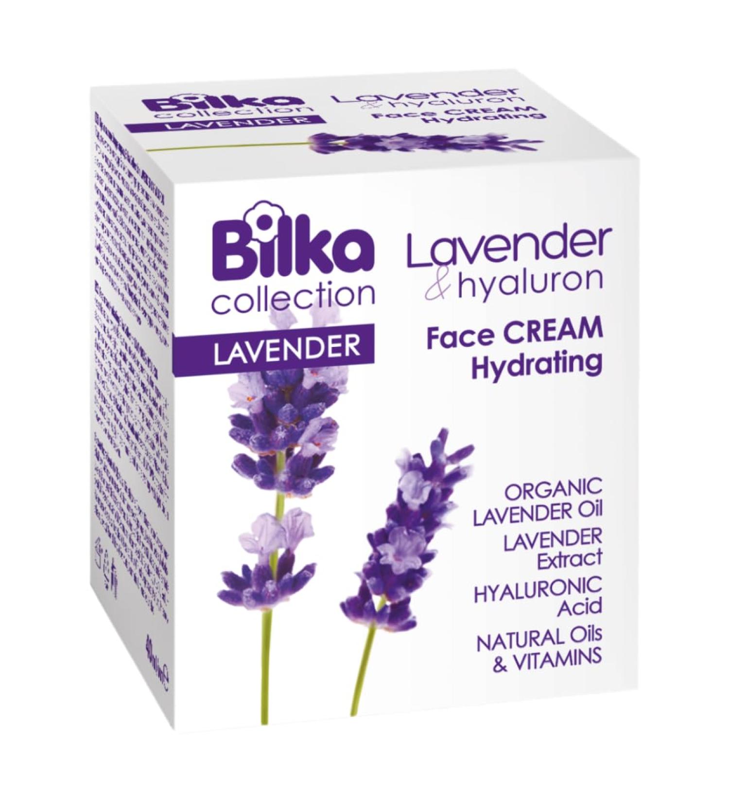 Bilka Lifestyle Lavendle & Hyaluron hydrating facial cream 40 ml - Buy Online on GoSupps.com