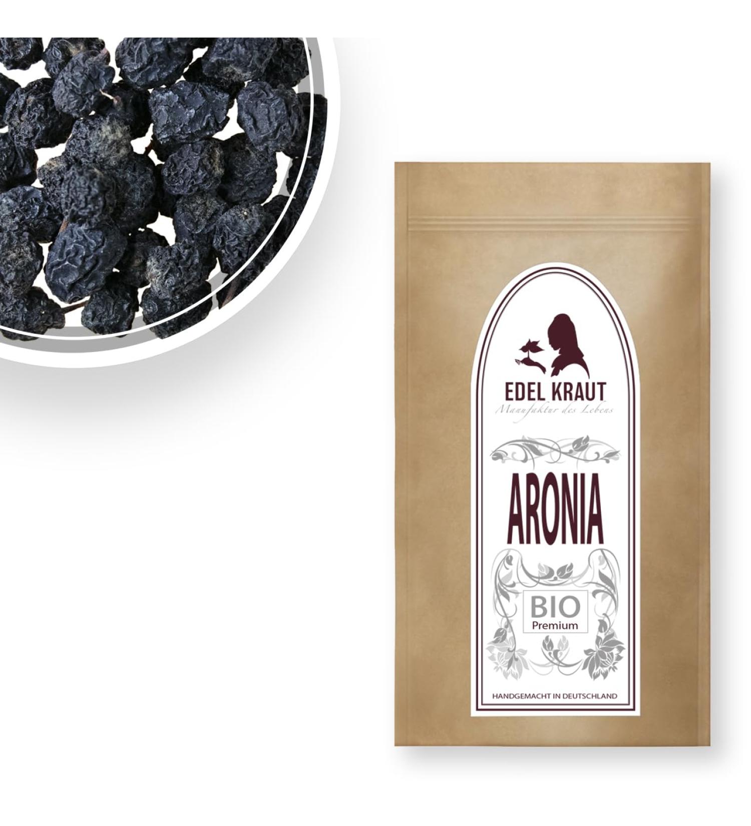Buy Organic Dried Aronia Berries 1kg - Superfood Raw & Vegan | Noble Herb - Buy Online on GoSupps.com