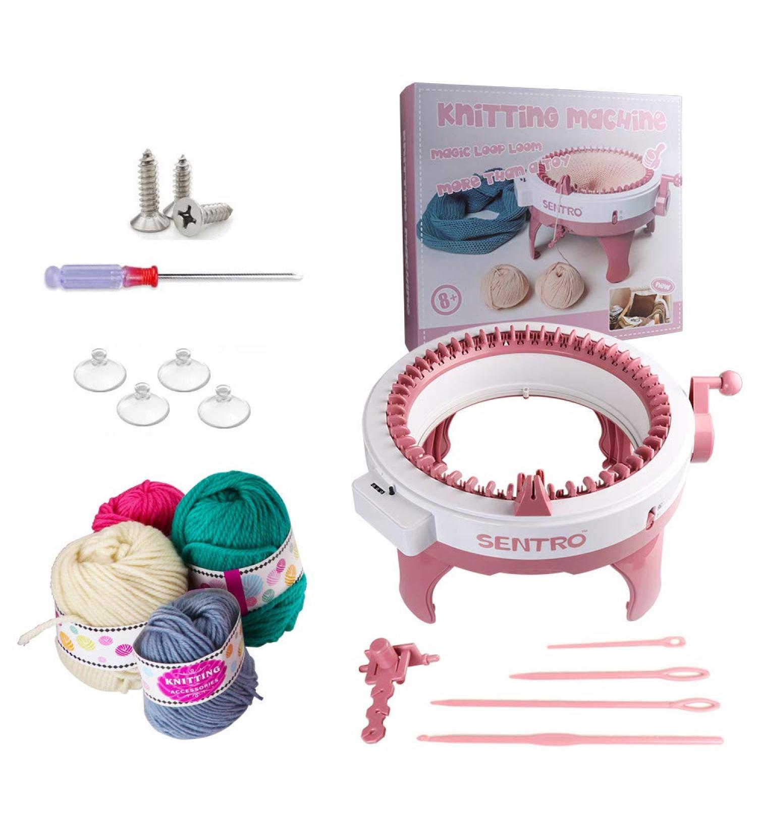Umootek Knitting Machine SENTRO 48 Needles Smart Weaving Loom Kit - Buy Online on GoSupps.com