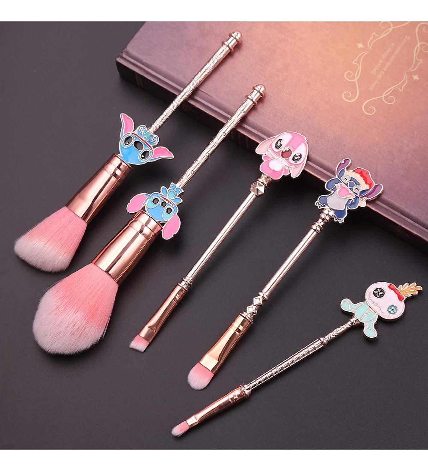 Caricature Lilo and Stitch Makeup Brush Set | Beauty Tools & Accessories for Flawless Makeup - Buy Online on GoSupps.com