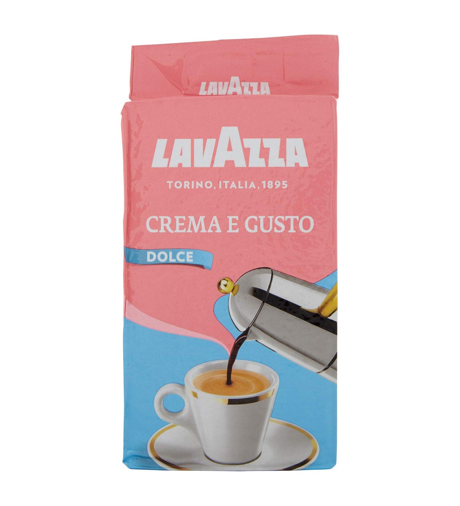 Lavazza Crema E Gusto Ground Coffee - 250g Dolce - Pack of 1 - Buy Online on GoSupps.com