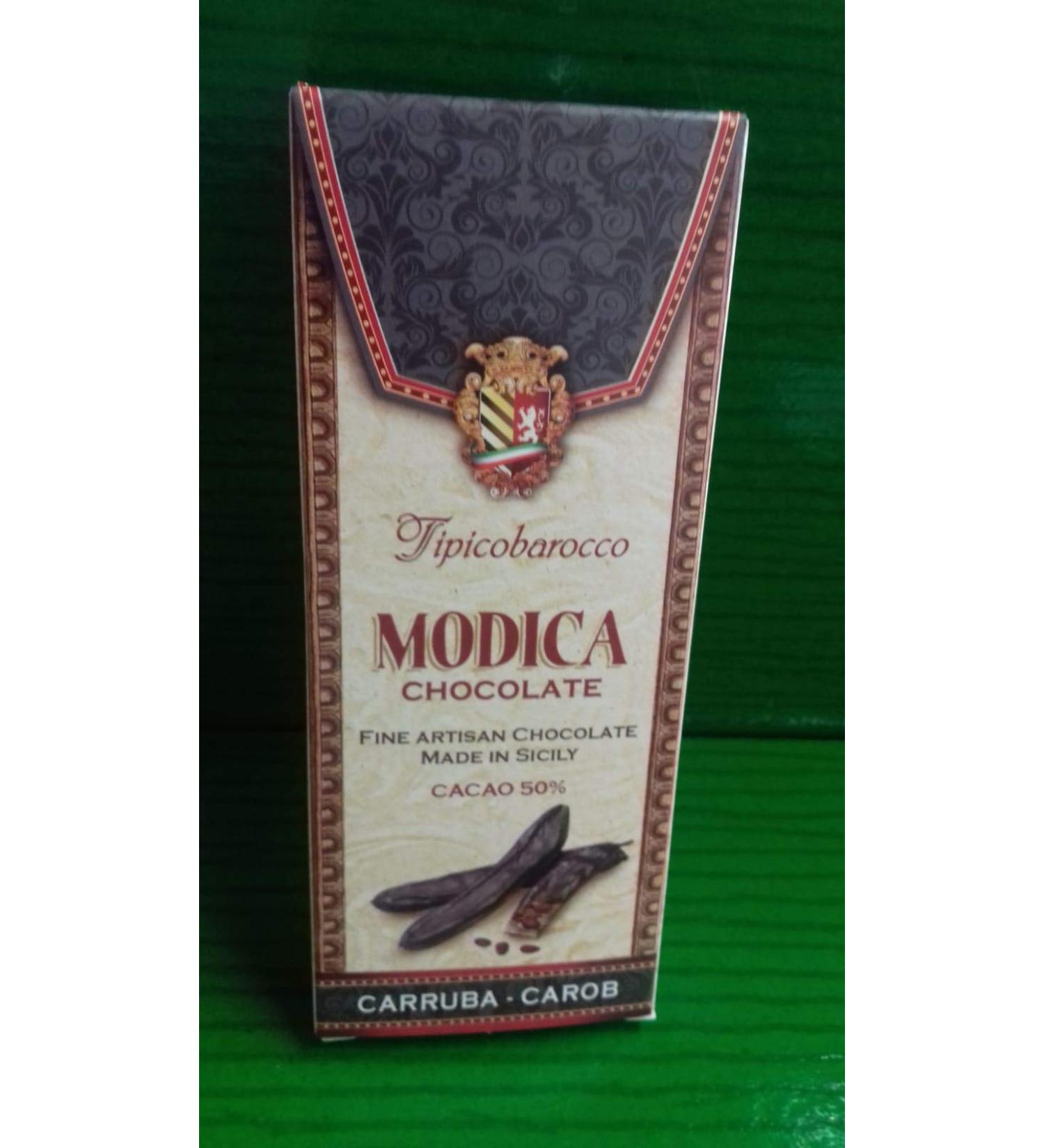 SICILIA BEDDA CAPACI Chocolat Modica 100% Artisanal Recette Ancienne Disponible en diff rentes Saveurs 100g - Caroube