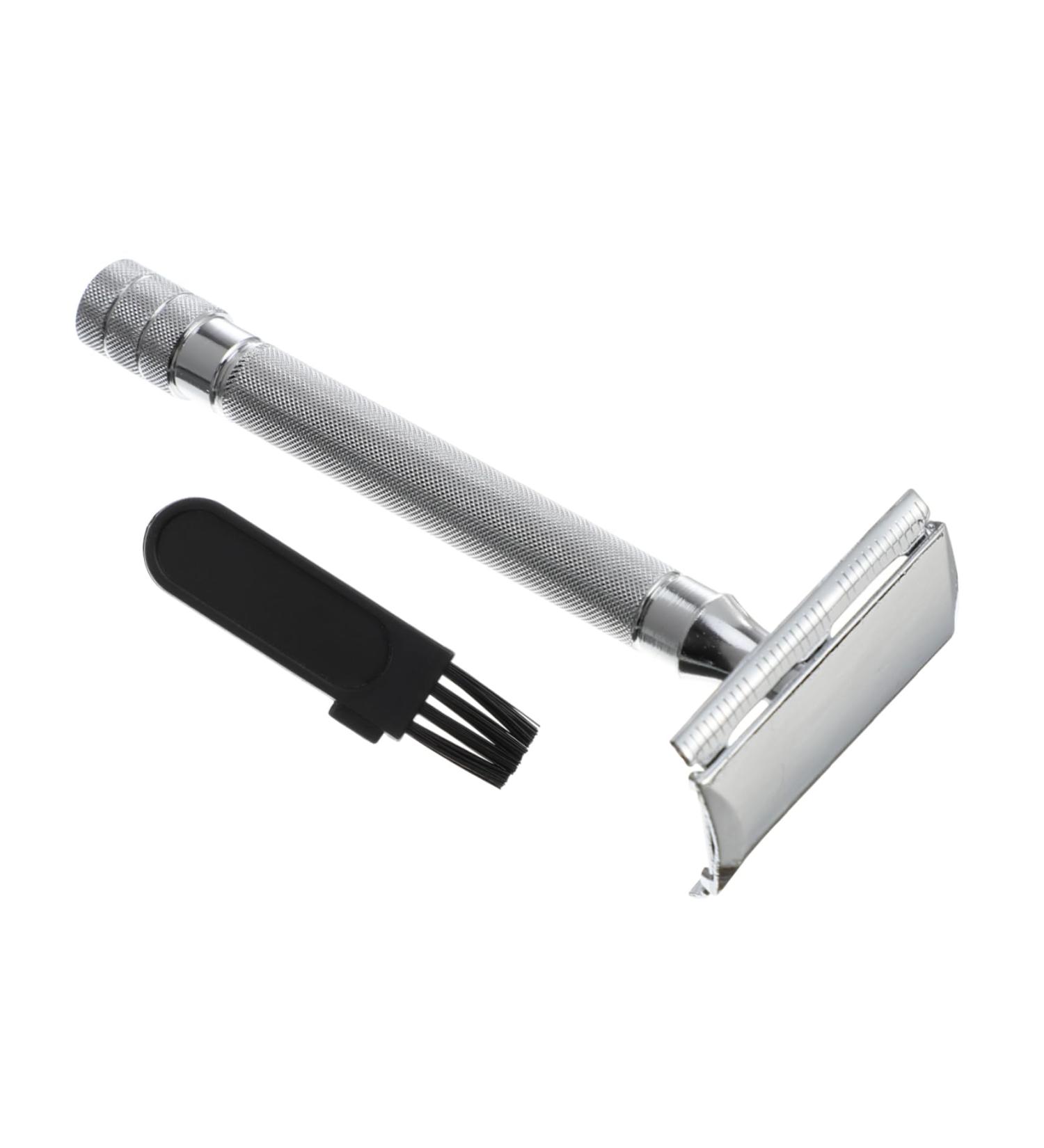 Didiseaon Manual Safety Razor for Men - Durable Stainless Steel Double Edge Shaving Tool Beard Trimmer & Old Fashioned Single Blade Scraper - Buy Online on GoSupps.com