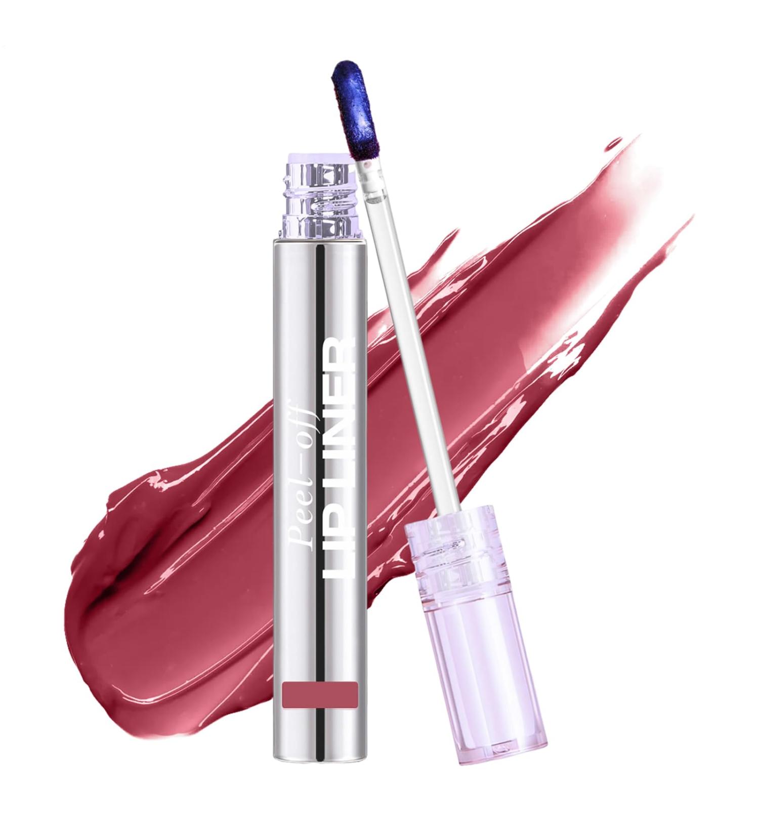 Renopfect Lip Liner Long Lasting Color Peeloff Matte Peeloff Makeup long lasting makeup lipstick for travel daily use photography work peel dating party christmas holiday work 03 - Buy Online on GoSupps.com