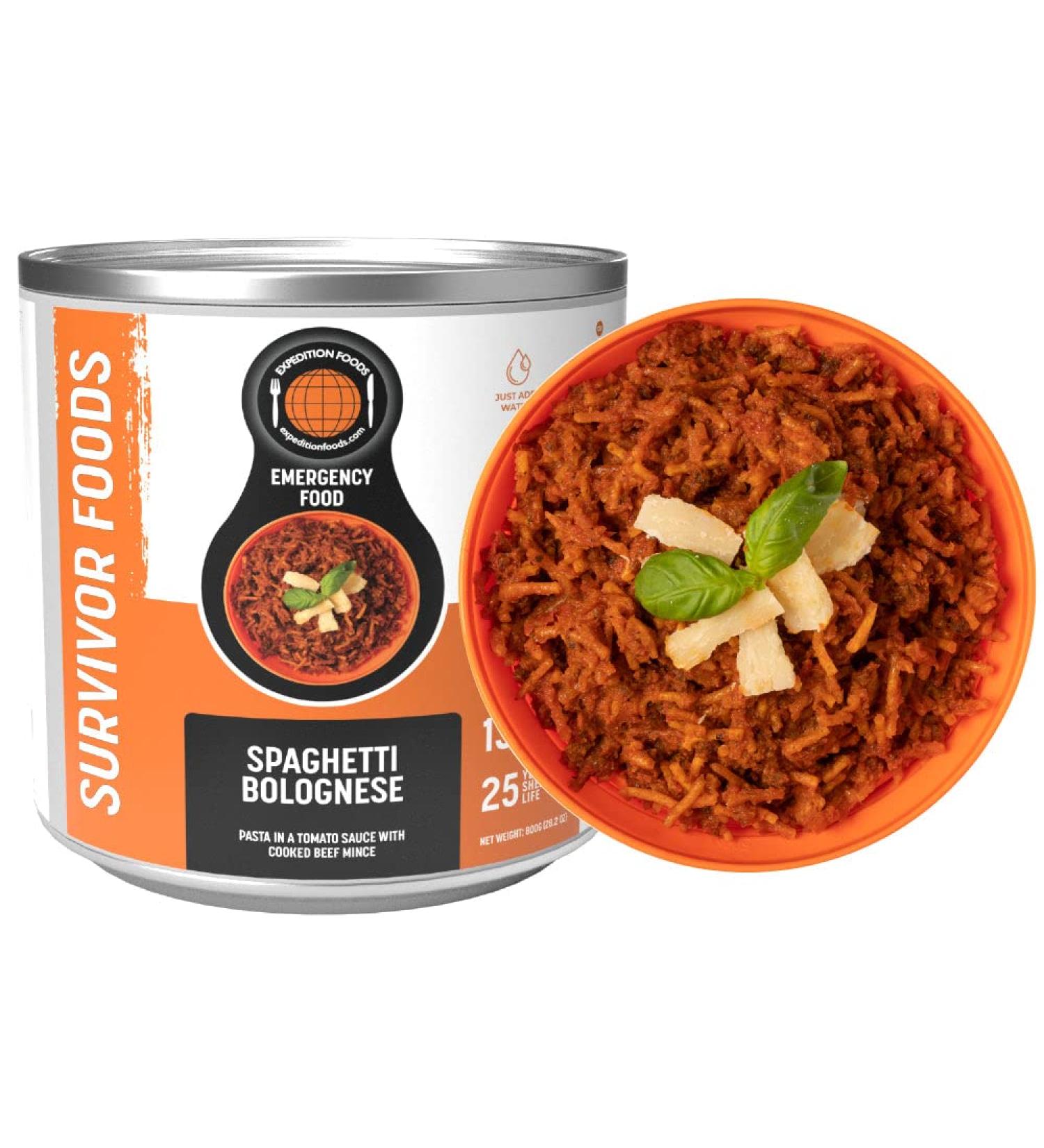 Spaghetti Bolognese (Survivor Foods Range) - Buy Online on GoSupps.com