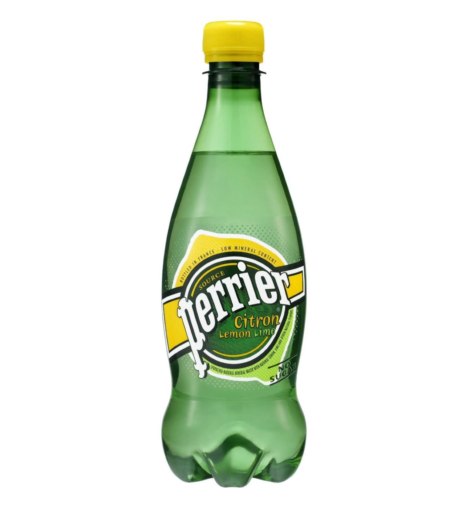Perrier Natural Sparkling Water - Lemon PET (4x6/500ml)