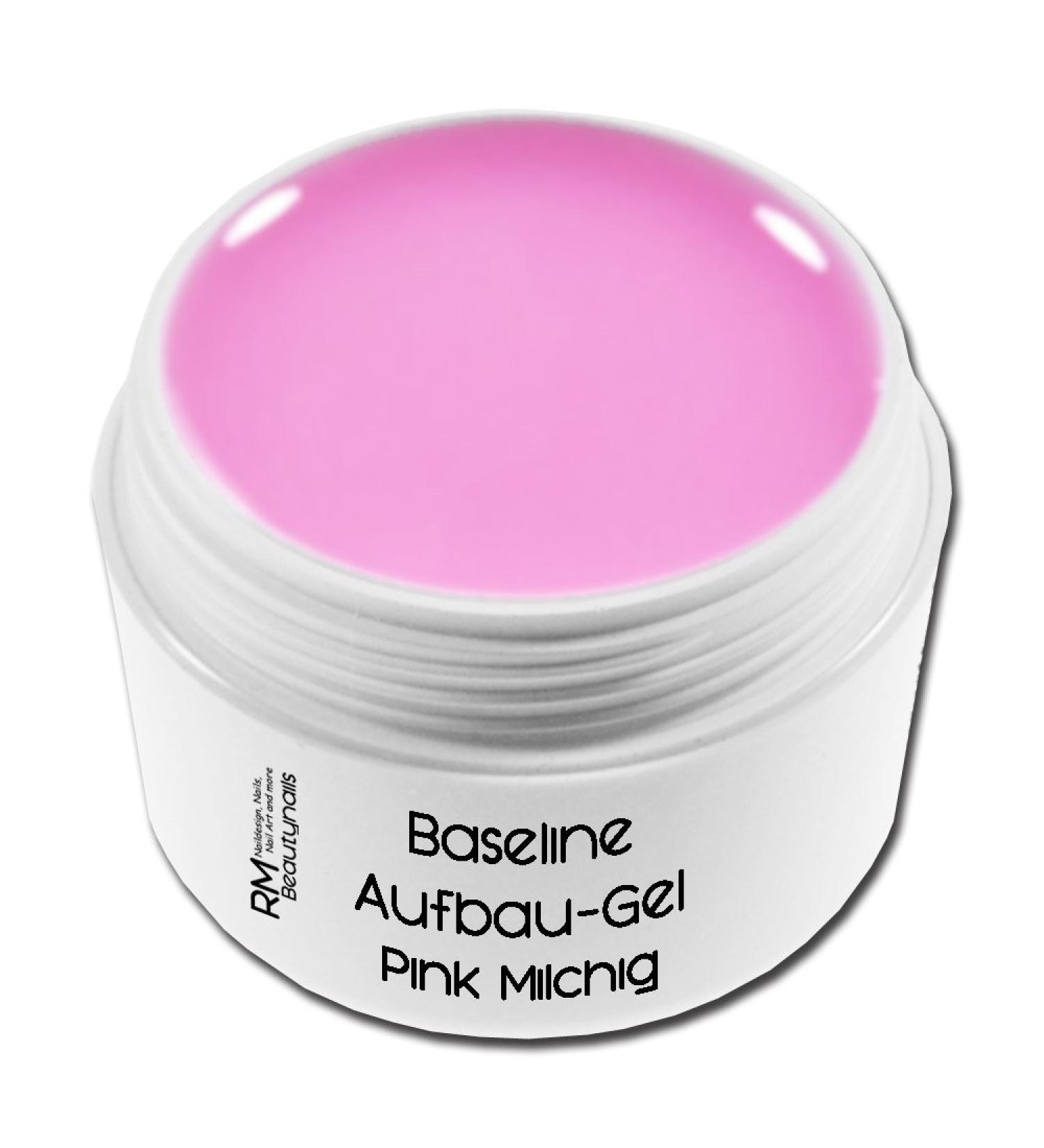 15ml Builder Gel Pink Milky Builder Modelling Gel Medium-Thick Viscosity 15 ml (Pack of 1)