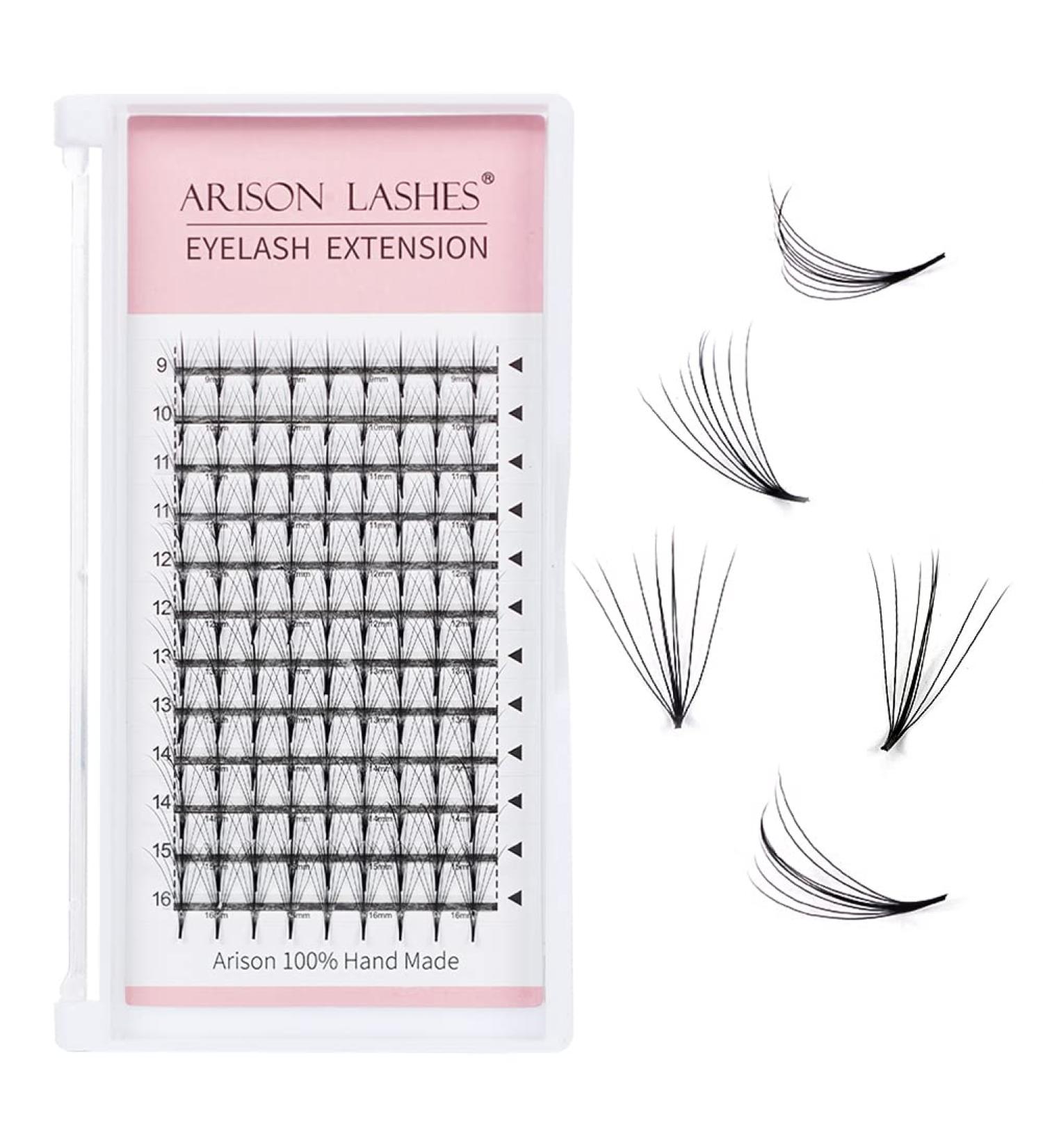 Buy Wispy Fan Lashes 0.07C | DIY Eyelash Extensions 9-16MM | Natural Look Individual False Eyelashes for At-Home Use - Buy Online on GoSupps.com
