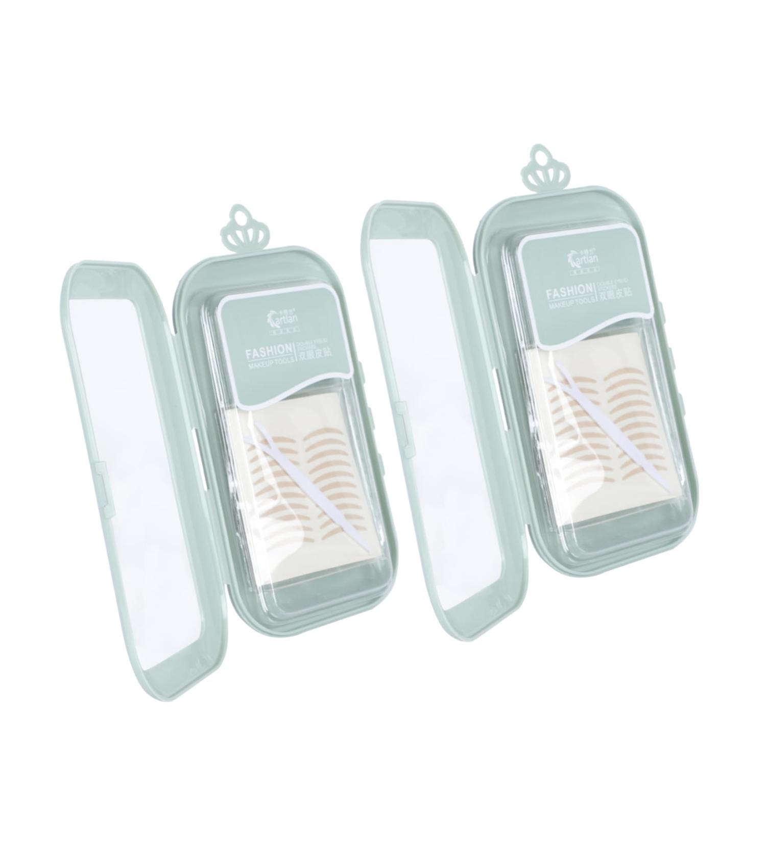 Healeved 2 Boxes Double Eyelid Sticker Decorative Tape Beauty Supplies Eyes Cosmetics Accessories Double Sides Tape Double Stick Tape Eye Lift Strips Double Sided Woman Adhesive Tape Glue - Buy Online on GoSupps.com
