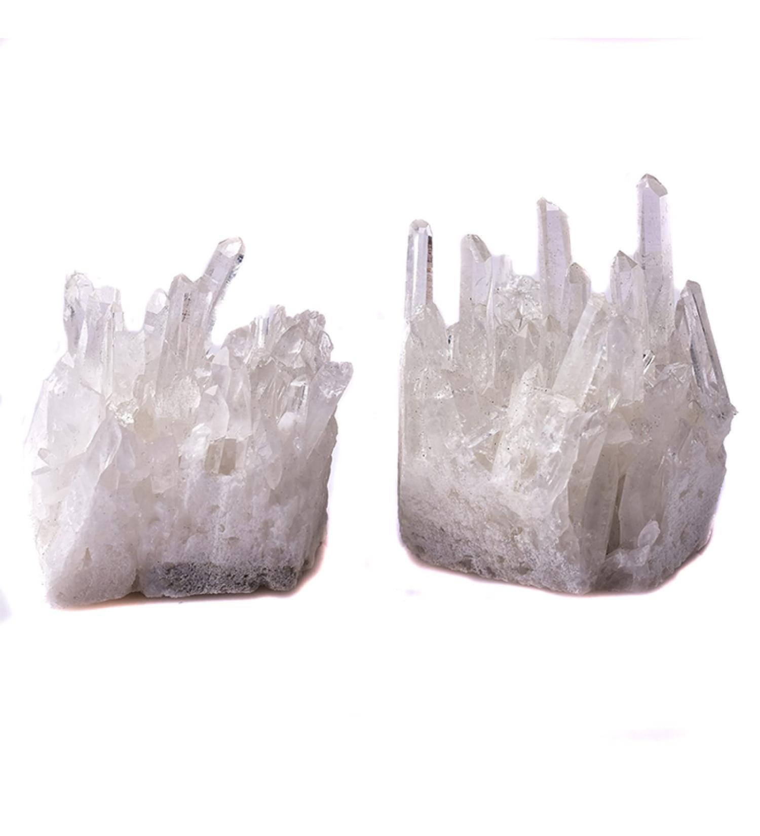 1PC Natural Raw Quartz White Clear Crystal Cluster Stones Crystal Specimen Home Decoration Raw Crystals - Buy Online on GoSupps.com