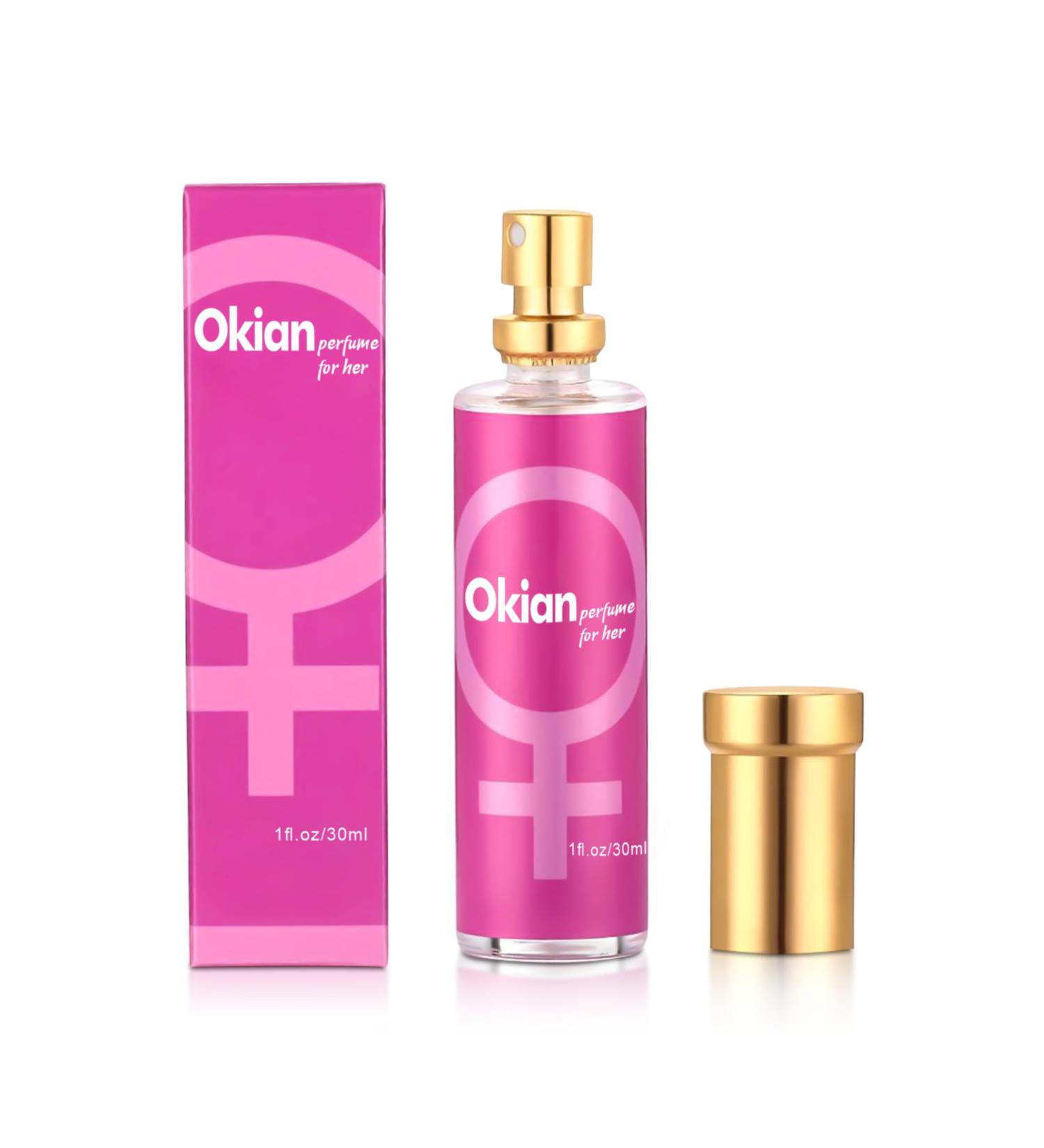 Okian Pheromones Perfume For Women To Attract Men Spray 30ml Highly Addictive Sweet Fragrance Floral - Buy Online on GoSupps.com