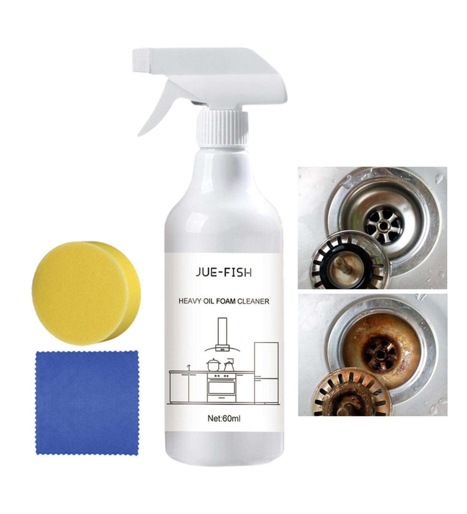 Bubble Cleaner Foam Spray Pan Cleaner | Foam Cleaner No Rinse Fade-Resistant Matte Finish Dense Foam for Floor Sink Pot Faucet Stove Rowces - Buy Online on GoSupps.com