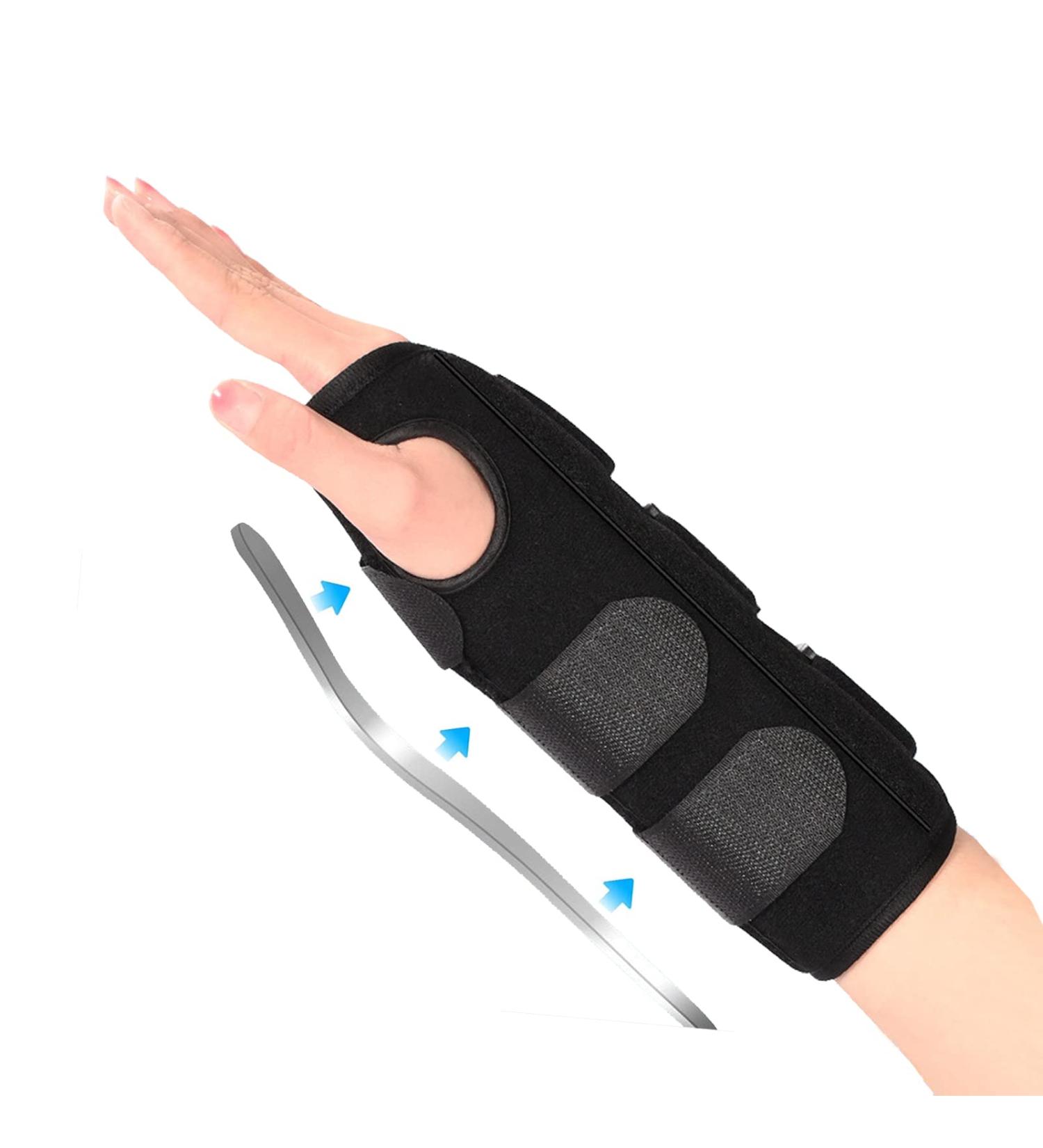 Tunnel Wrist Brace - Adjustable Support Splint for Men & Women | Maximum Comfort for Tendonitis Arthritis Sprains | Left & Right Hand - Buy Online on GoSupps.com