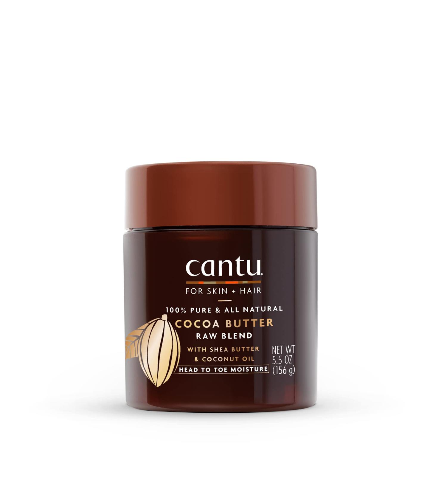 Cantu Skin Therapy Hydrating Raw Blends Body Butter - 5.5 oz - Cocoa Butter, Shea Butter, Coconut Oil - Buy Online on GoSupps.com