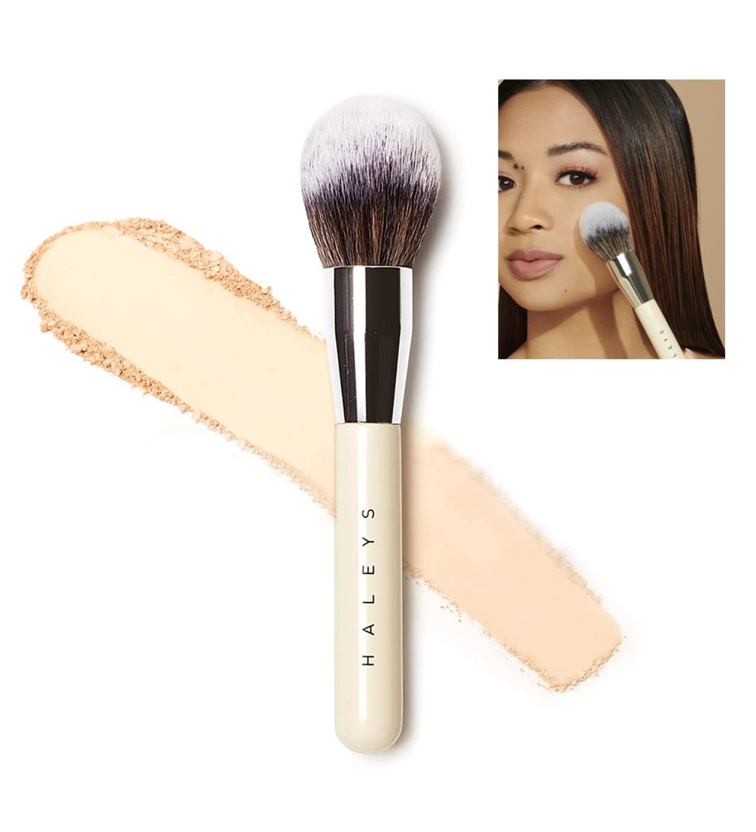 HALEYS Brilliant Powder Brush - Soft, Streak-free, Perfect Blending - Buy Online on GoSupps.com