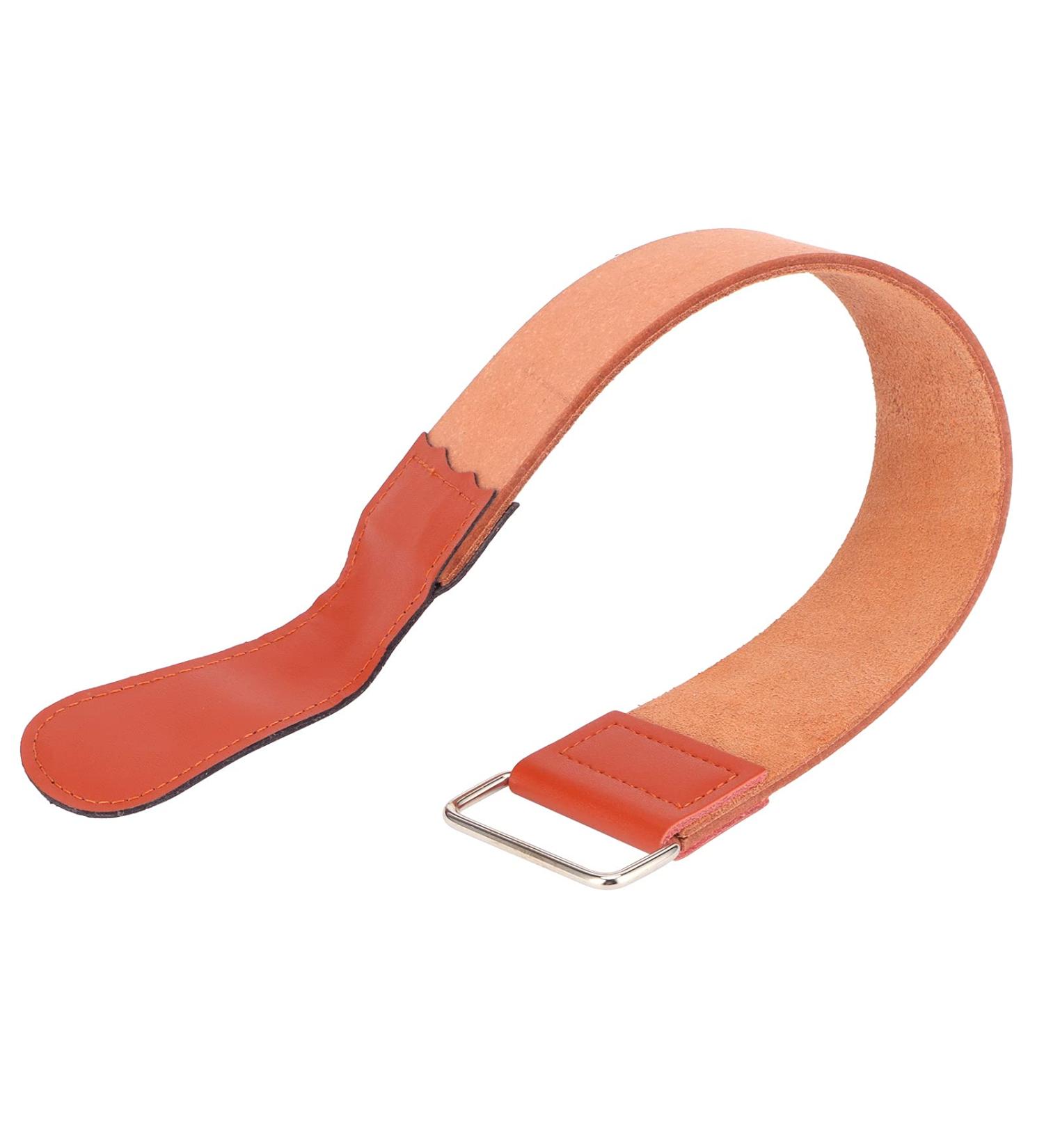 Premium Shaving Leather Strap | Barber Razor Strop for Perfectly Sharpened Blades | International Shipping Available - Buy Online on GoSupps.com