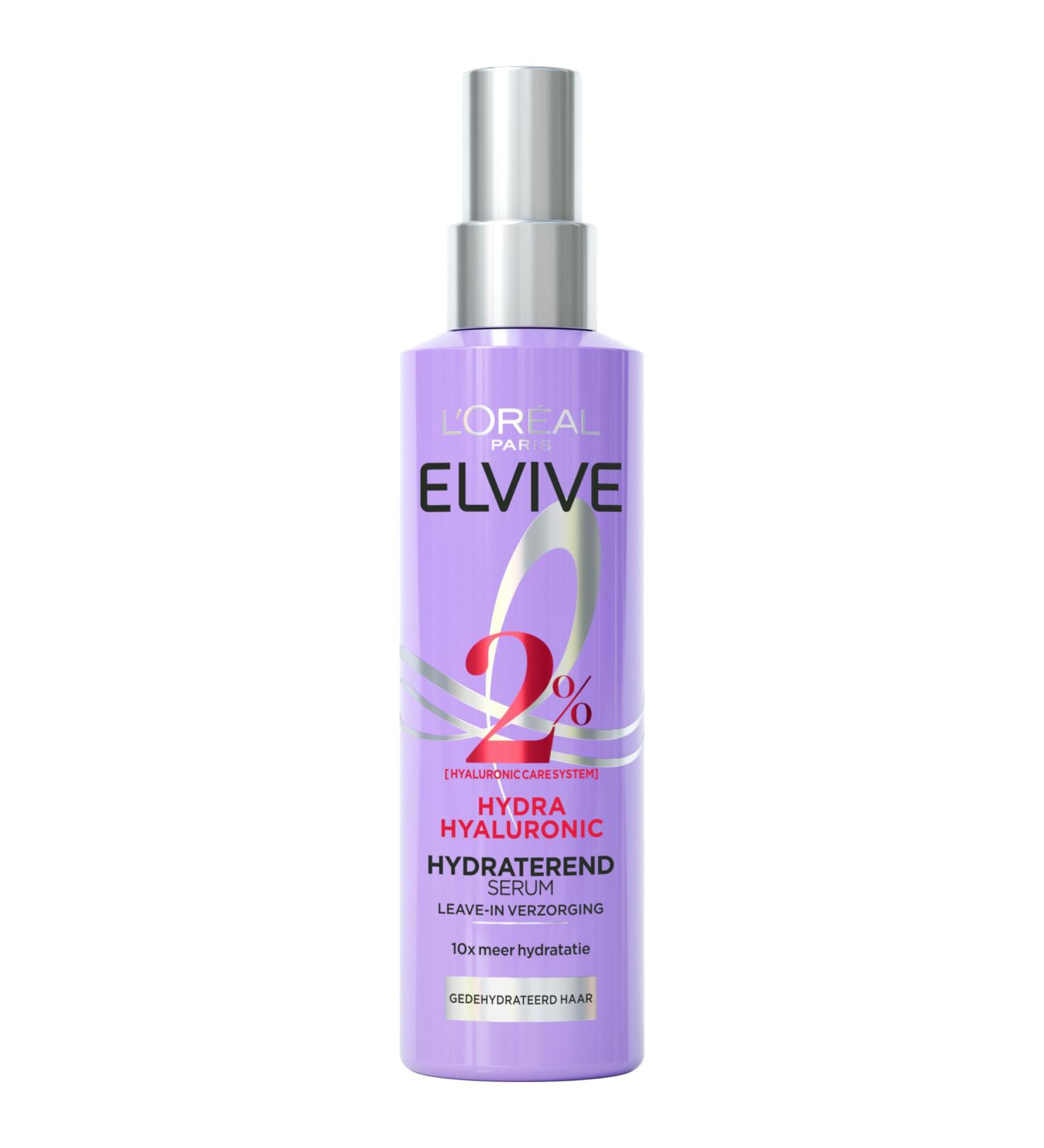 L'Oreal LOr al Paris Elvive Hydra Hyaluronic Leavein Spray Hydrating With Hyaluronic Acid 150ml Intense hydration of the hair 2 Hyaluronic Care System Instantly more volume - Buy Online on GoSupps.com