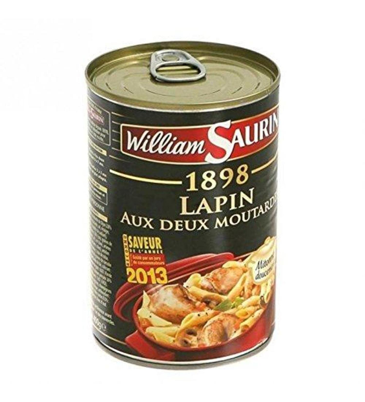 William saurin-william saurin rabbit the 2) Dijon 400 g