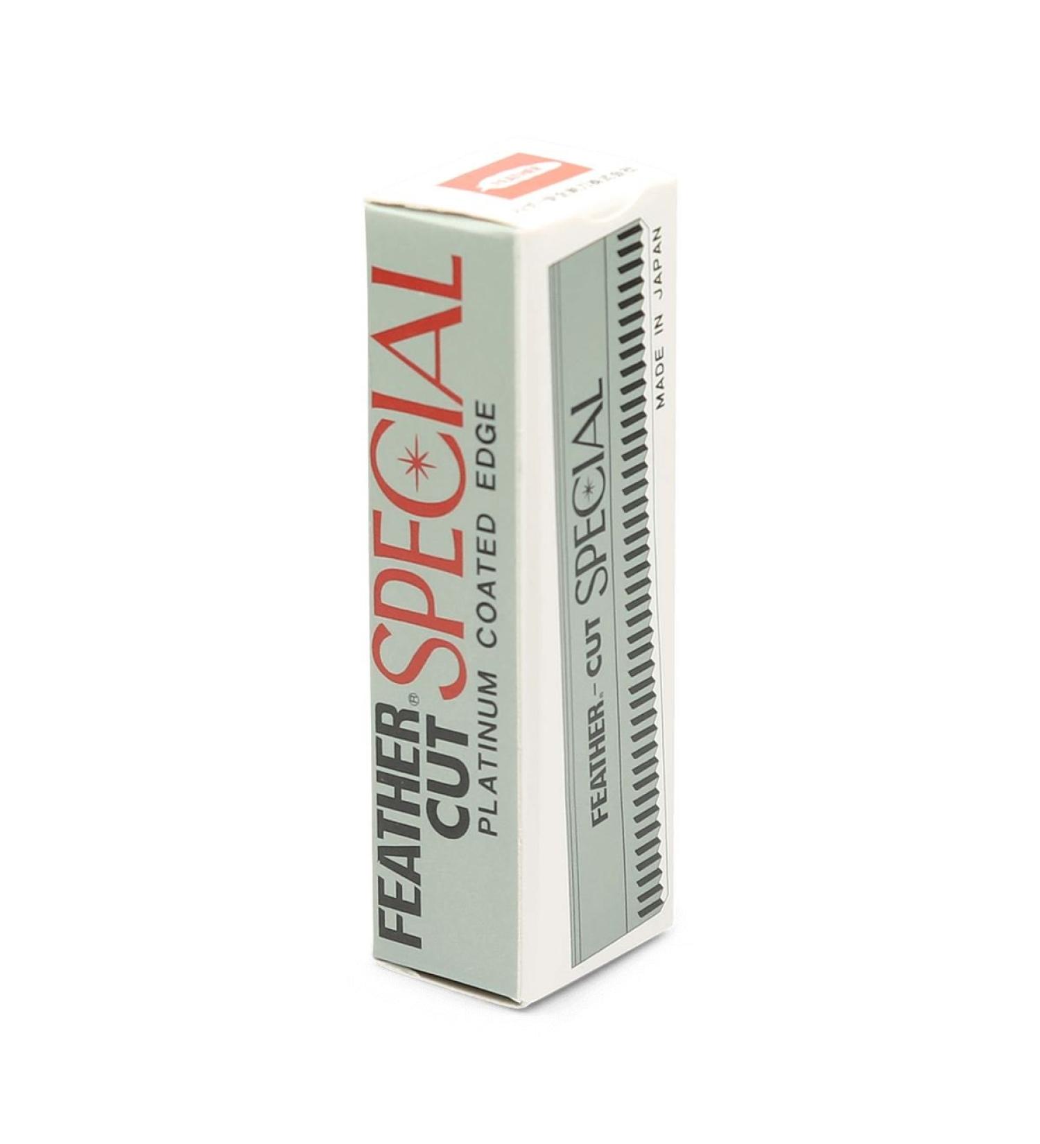 Feather Cut Special Platinum Coated Edge Razor Blades (10 pack)