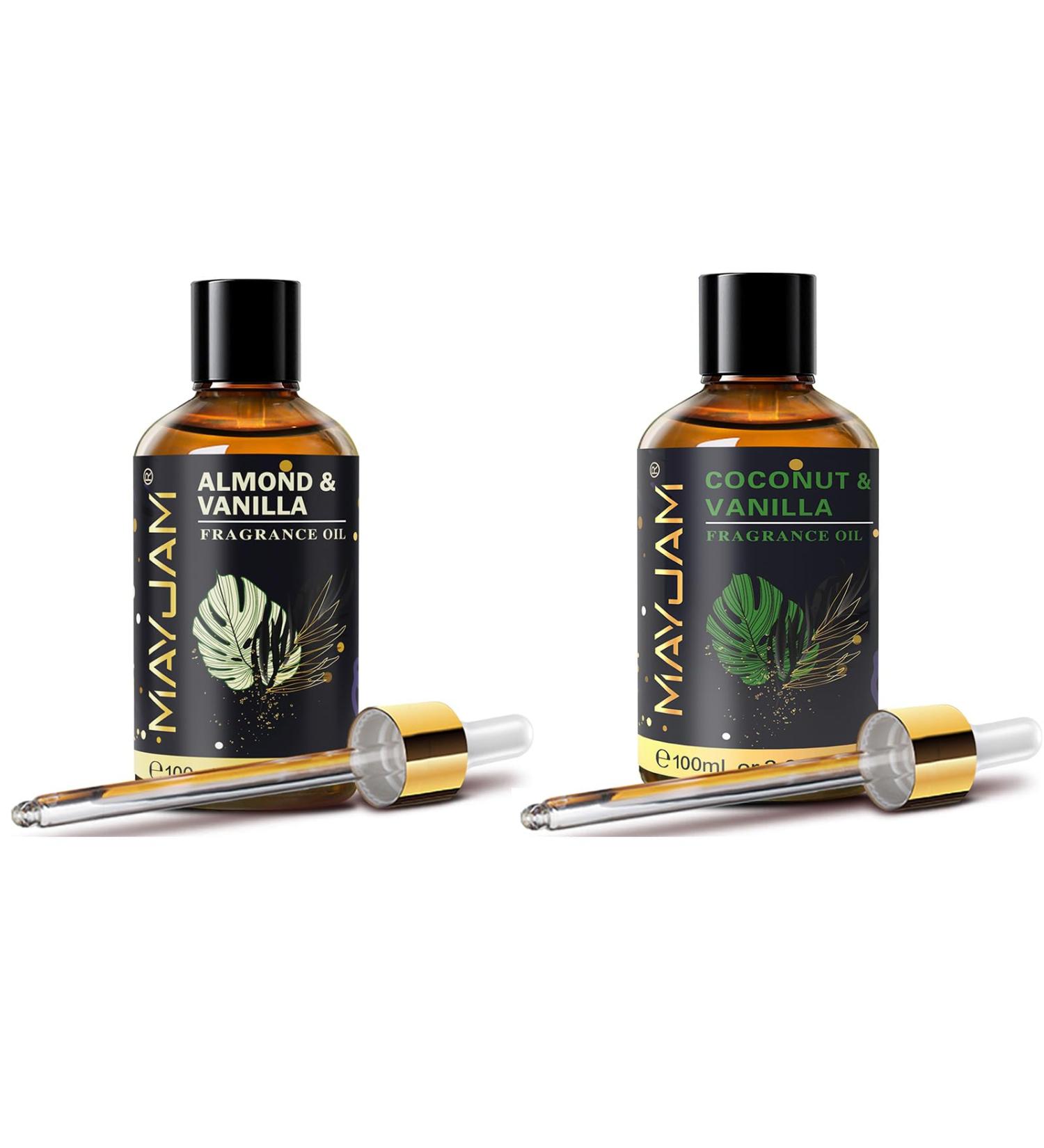 MAYJAM 100ML Almond Vanilla and Coconut Vanilla Fragrance Oils Essential Oils - Buy Online on GoSupps.com