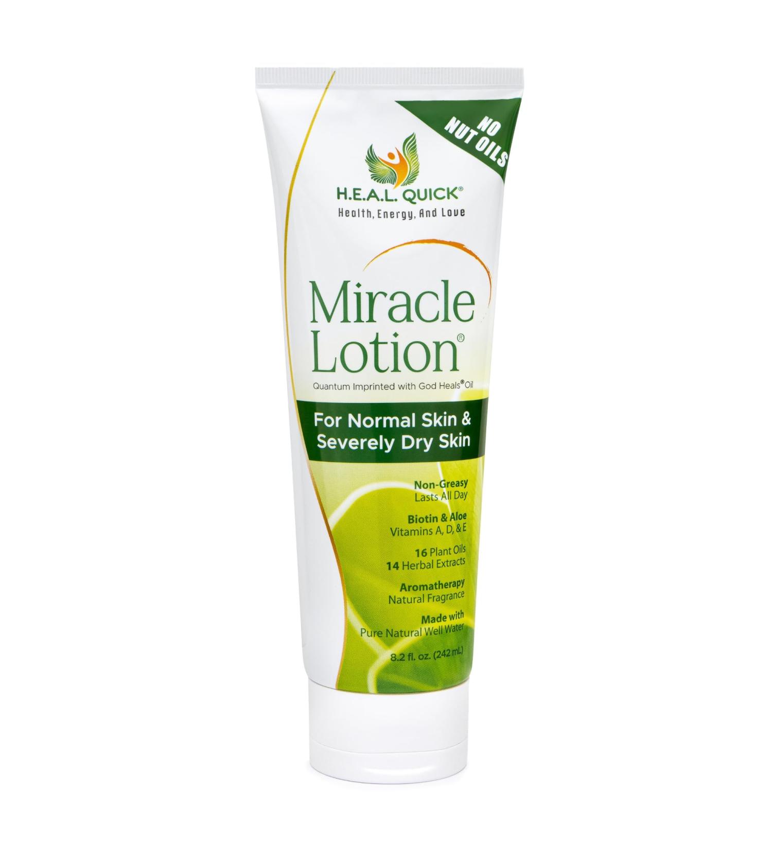 Century Systems H.E.A.L. QUICK Lotion - 8.2 oz - Includes 14 Herbal Extracts 15 Plant Oils Vitamins A D & E + Biotin - Non-Greasy Long-Lasting Formula - Natural Fragrance - Buy Online on GoSupps.com