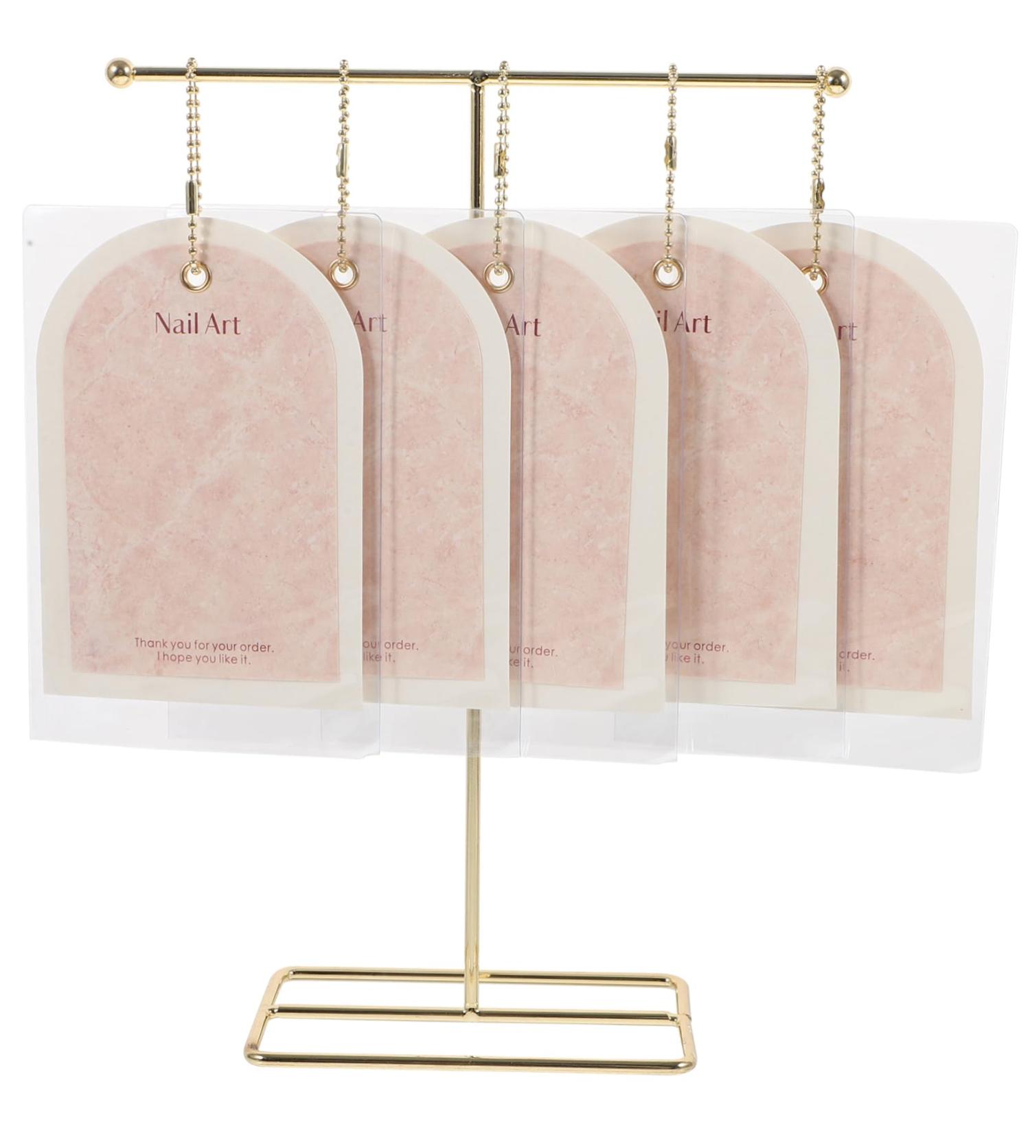 Healeved Fake Nail Paper Card 1 Set Nail Art Display Cardboard Show Rack Fake Nails Fake Nail Display Holder Nail Art Showing Holder Nail Cards False Nail Display Cards Storage Paper Card - Buy Online on GoSupps.com