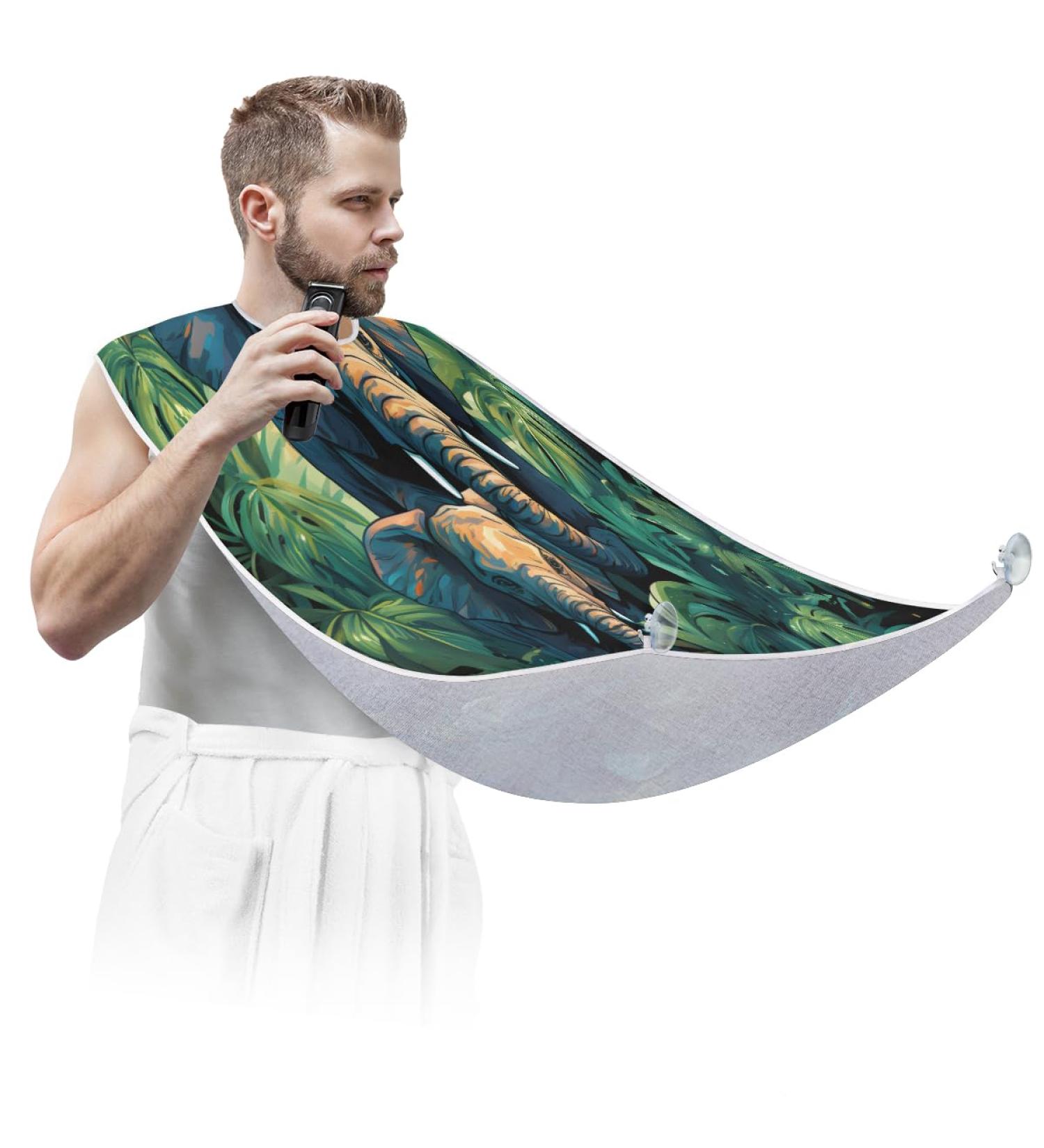 Scenic Valley Beard Bib Apron - Best Beard Hair Catcher for Men | Perfect Gift for Father's Day Anniversaries & Christmas - Buy Online on GoSupps.com