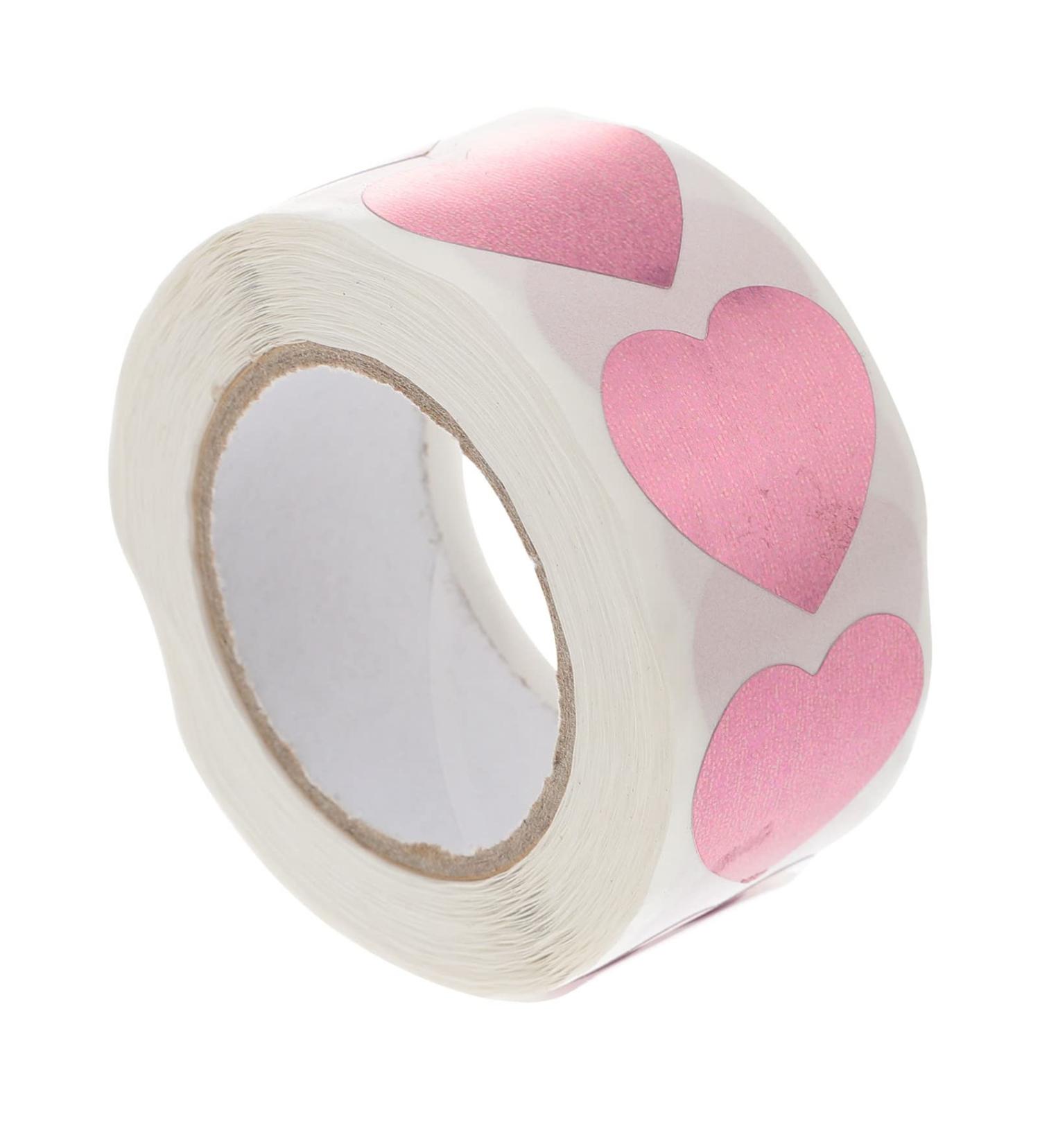 OSALADI 500pcs Tanning Stickers Small Heart Shaped Labels Red Heart Sticker Heart Label Stickers for Tanning Sticker Labels Sun Tan Heart Stickers Tanning Bed Hearts Seal Envelope Pvc Pink - Buy Online on GoSupps.com