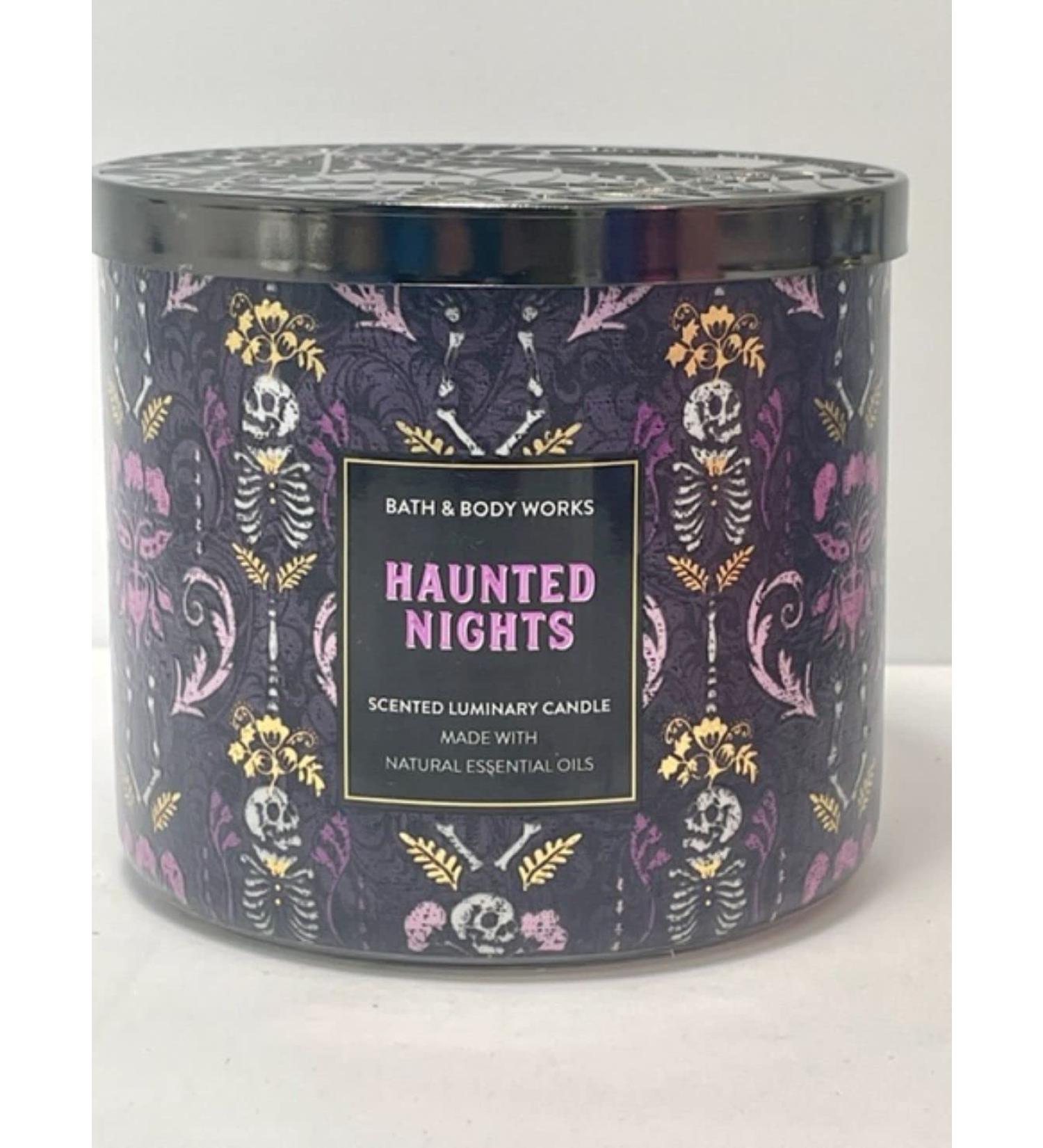 Shop Bath & Body Works Haunted Nights 3-Wick Candle - Essential Oils 14.5 oz - International Shipping Available - Buy Online on GoSupps.com