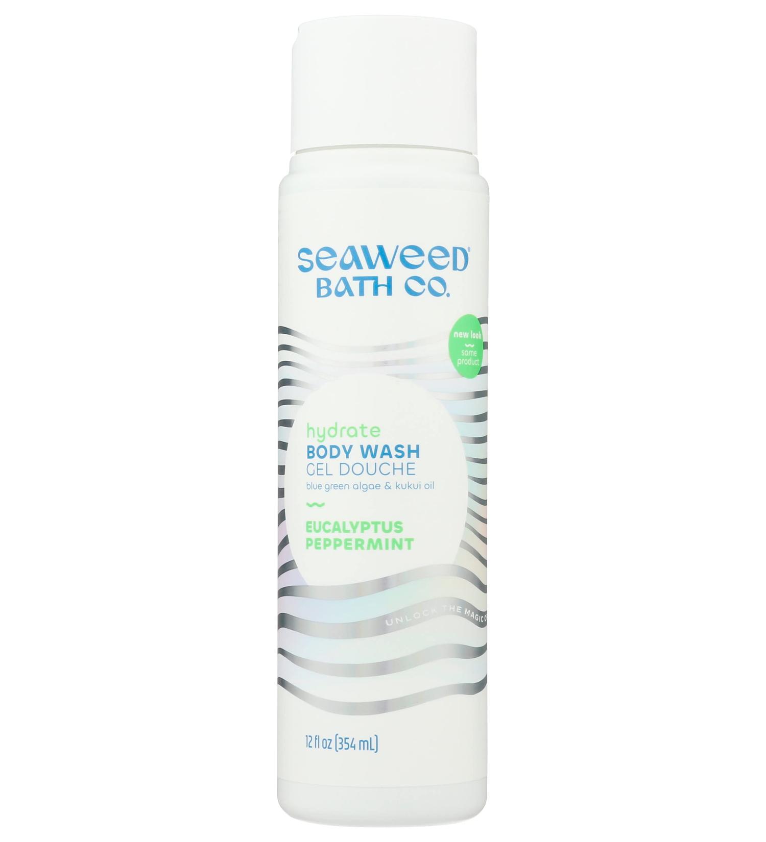 The Seaweed Bath Co. Hydrating Soothing Body Wash Eucalyptus & Peppermint 12 Oz