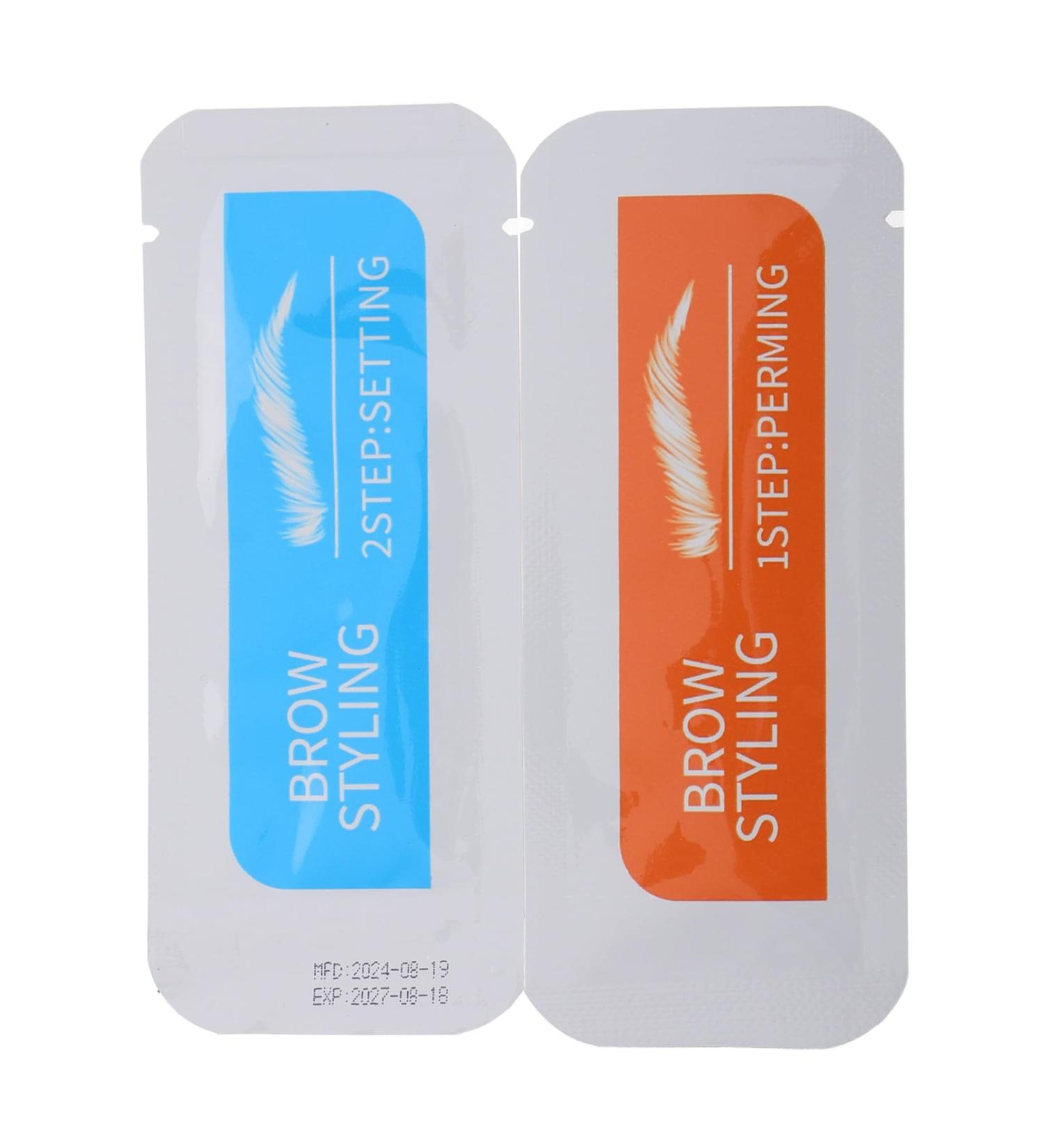 jojofuny Kit de Lamination des Sourcils Domicile 2 tapes Fixateur Rapide Solution Permanente pour Sourcils Naturels Style Solide Convient Tous Types de Peau Utilisation Femme - Buy Online on GoSupps.com