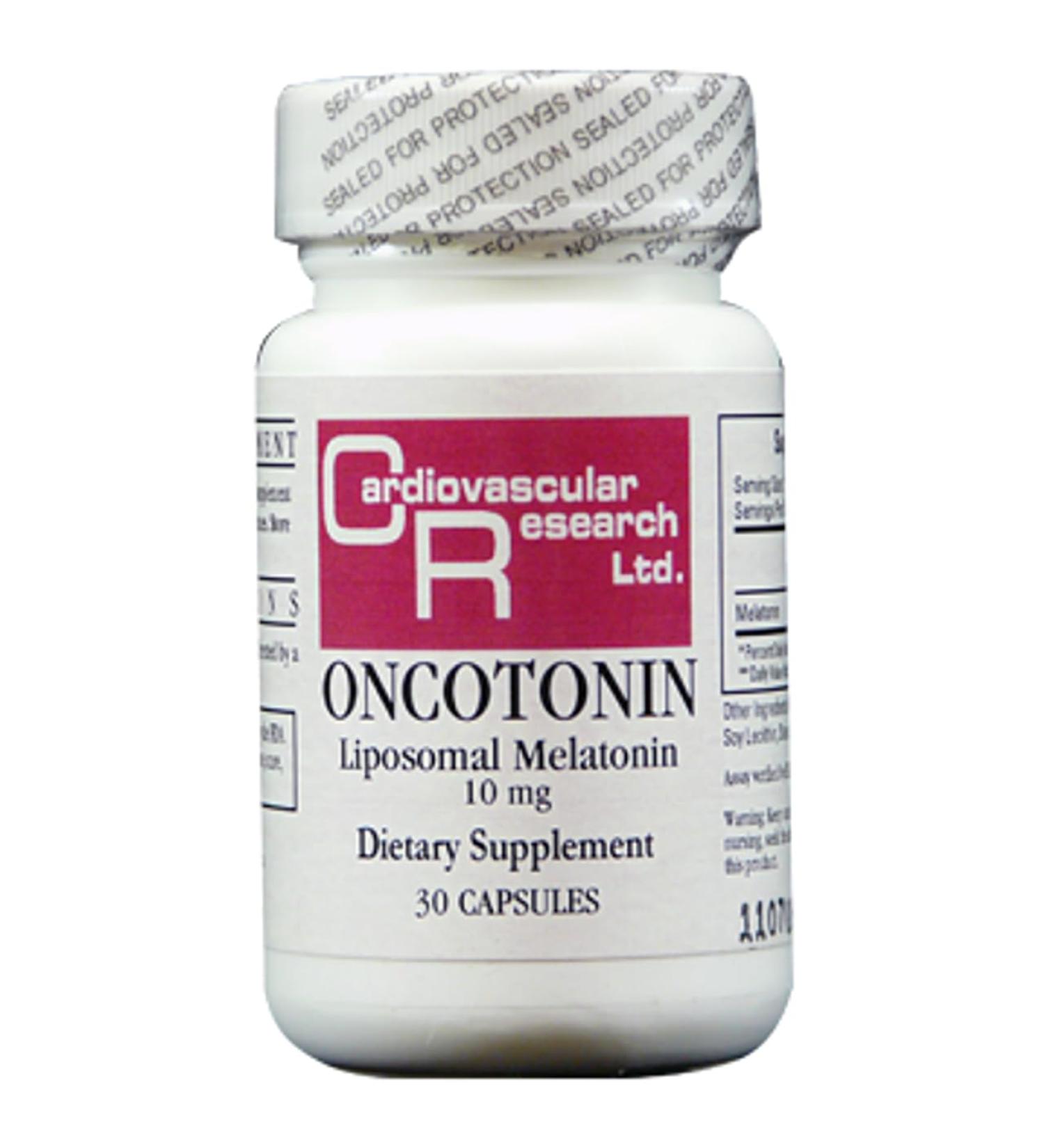 Ecological Formulas Oncotonin Melatonin 10 Mg 30 Caps