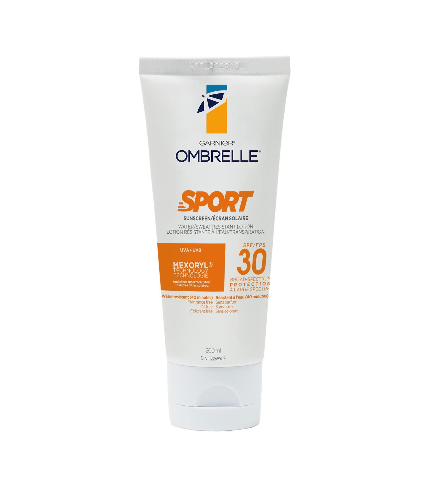 Garnier Sport Sun Protection Lotion SPF 30 - 200ml - Buy Online on GoSupps.com