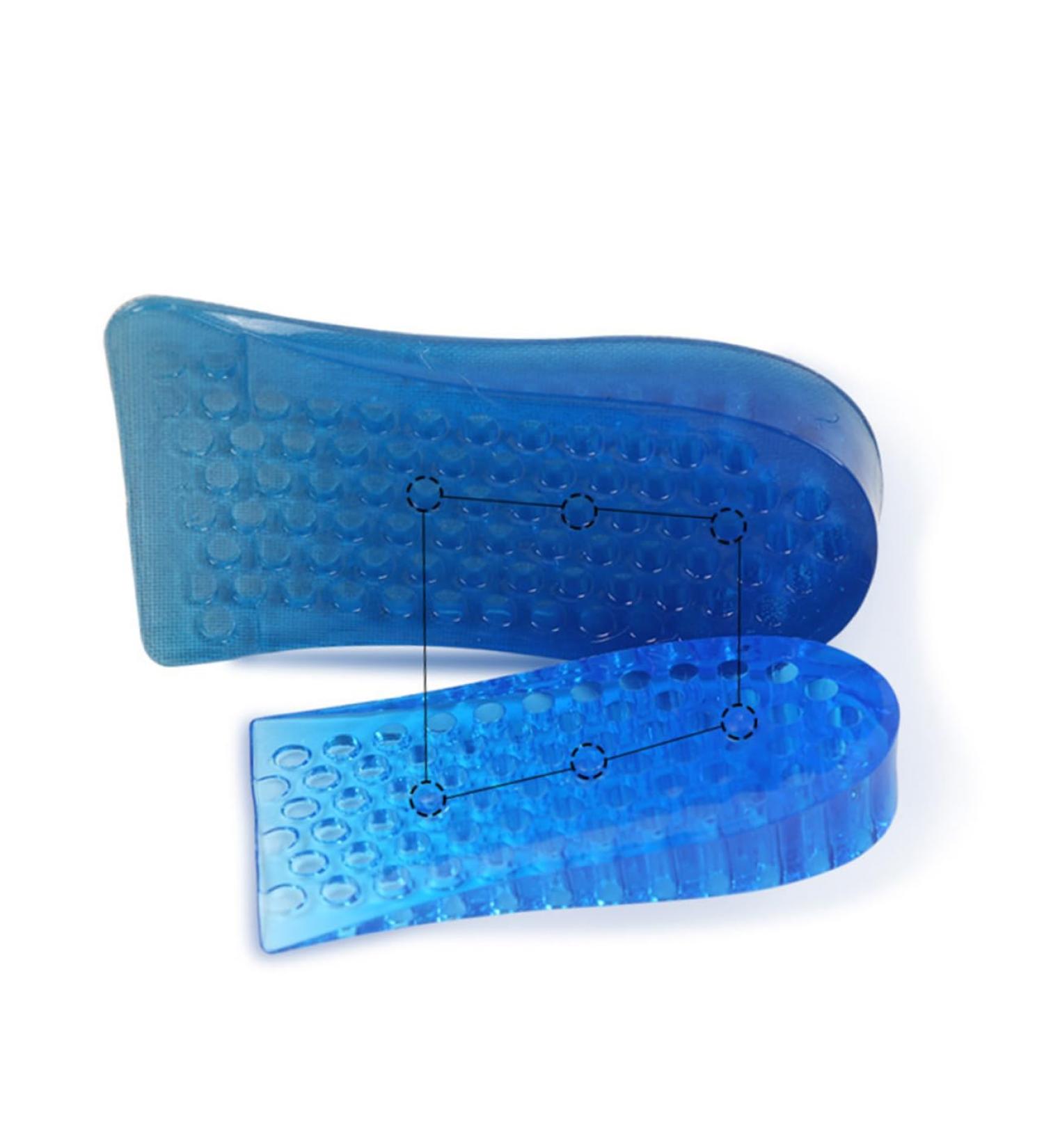 FRCOLOR Invisible Heel Pad - Silicone Height Lift Insoles for Comfortable Shoes | Unisex Honeycomb Shoe Inserts - Buy Online on GoSupps.com