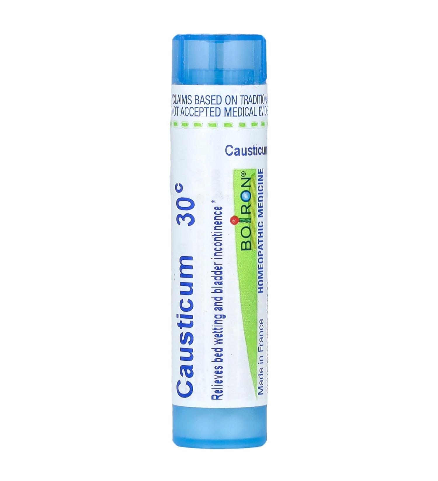 Buy Boiron Causticum 30C - Homeopathic Remedy for Bed-Wetting & Bladder Incontinence | 80 Pellets - Fast International Shipping - Buy Online on GoSupps.com