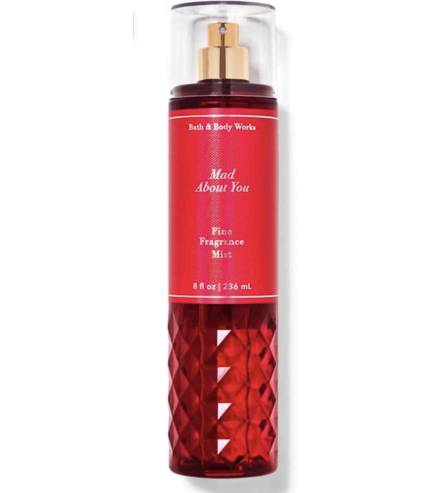 Bath & Body Works Fine Fragrance Body Spray Mist 8 fl oz / 236 mL (Mad About You) Packaging Varies