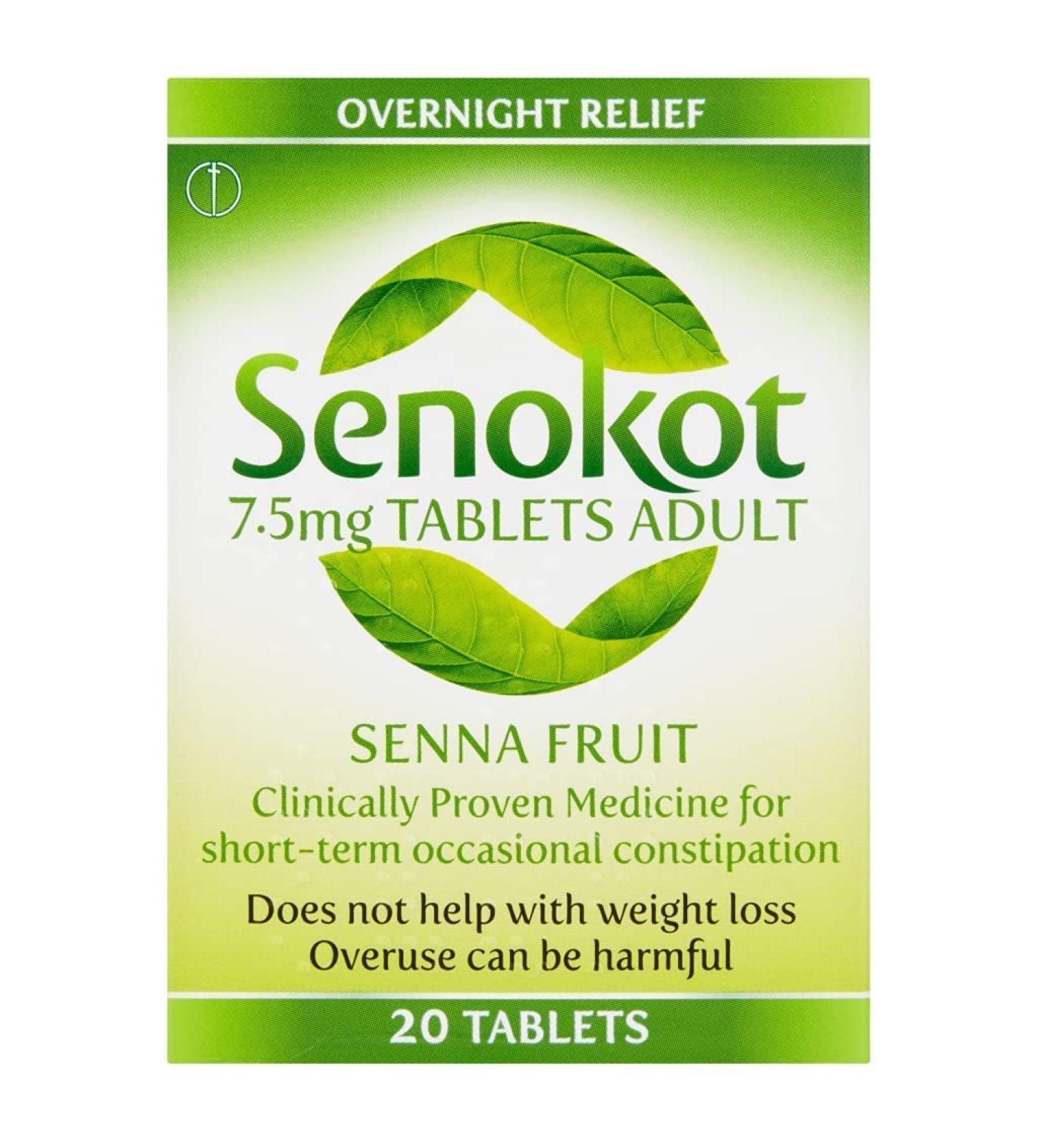 Senokot Senna Tablets x21 - 100g | Constipation Relief by Reckitt Benckiser - Buy Online on GoSupps.com