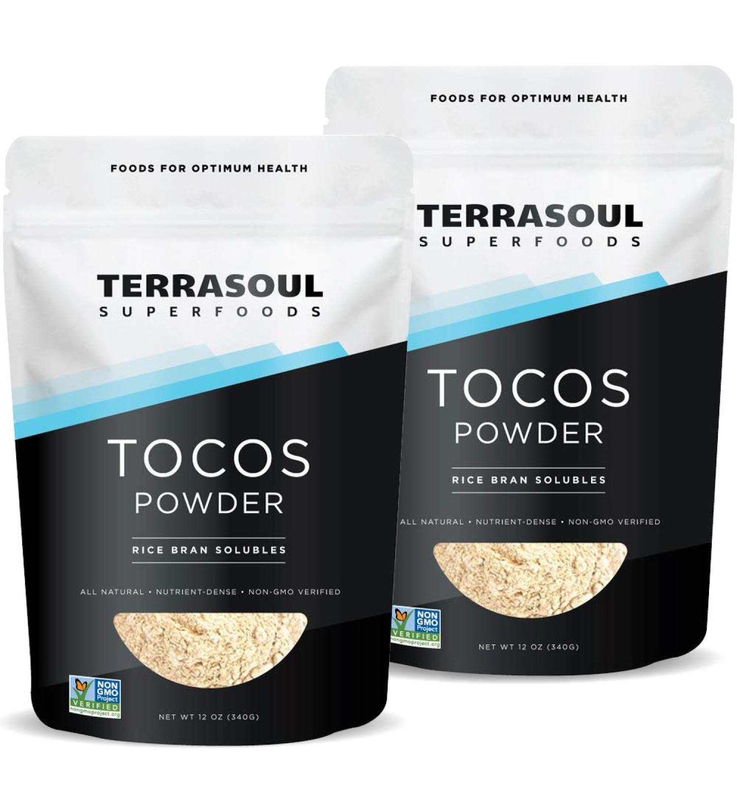 Terrasoul Superfoods TOCOS 24oz - Organically Grown Rice Bran Solubles - Buy Online on GoSupps.com