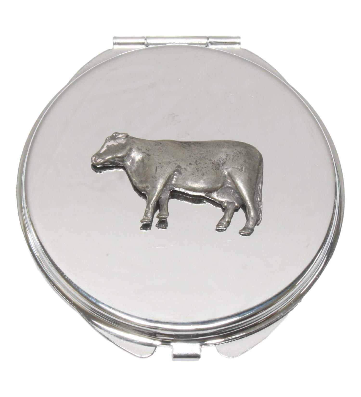 Beef Cow Compact Mirror Handbag Gift With Free Engraving 30 - Buy Online on GoSupps.com