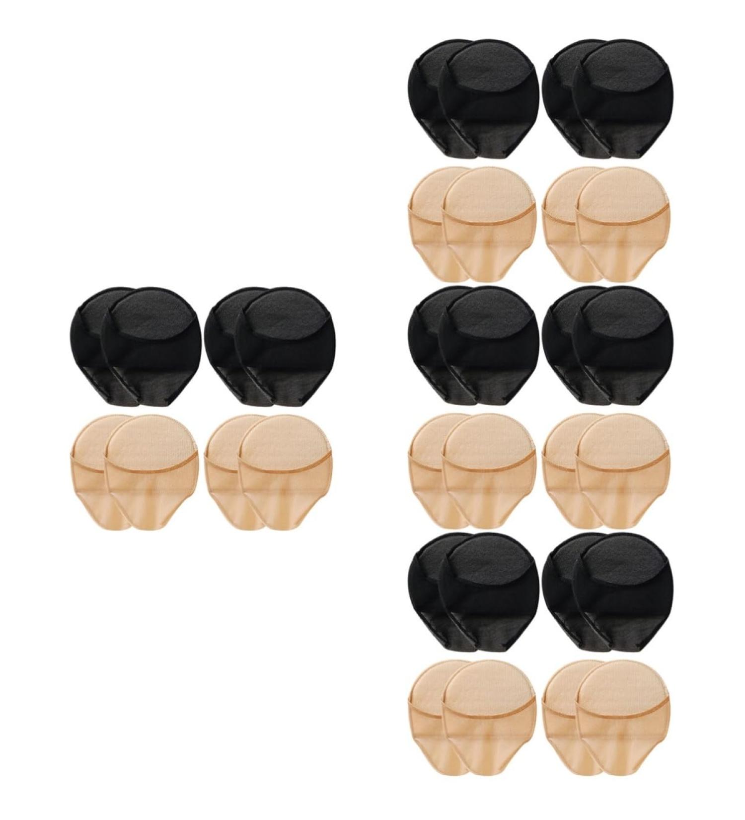 POPETPOP 16 Pairs Half Socks Reusable Toe Socks Foot Protectors for Feet Foot Supply Washable Metatarsal Pads Female Supplies Non Socks Forefoot Pad Cotton Women's Japanese - Buy Online on GoSupps.com