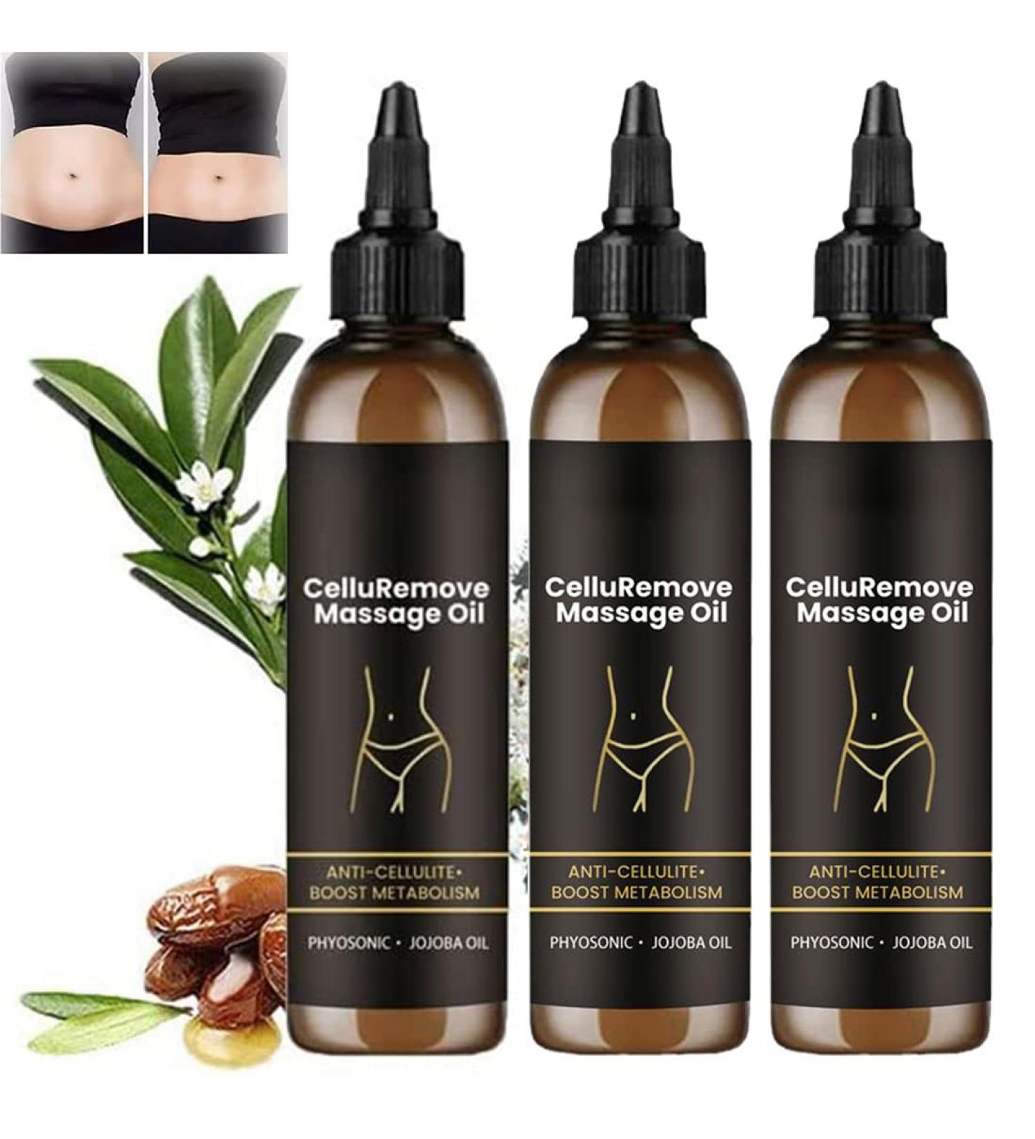 Celluremove Anti-Cellulite Massage Oil | Skin-Tightening & Weight Loss Oil for All Skin Types - Buy Online on GoSupps.com
