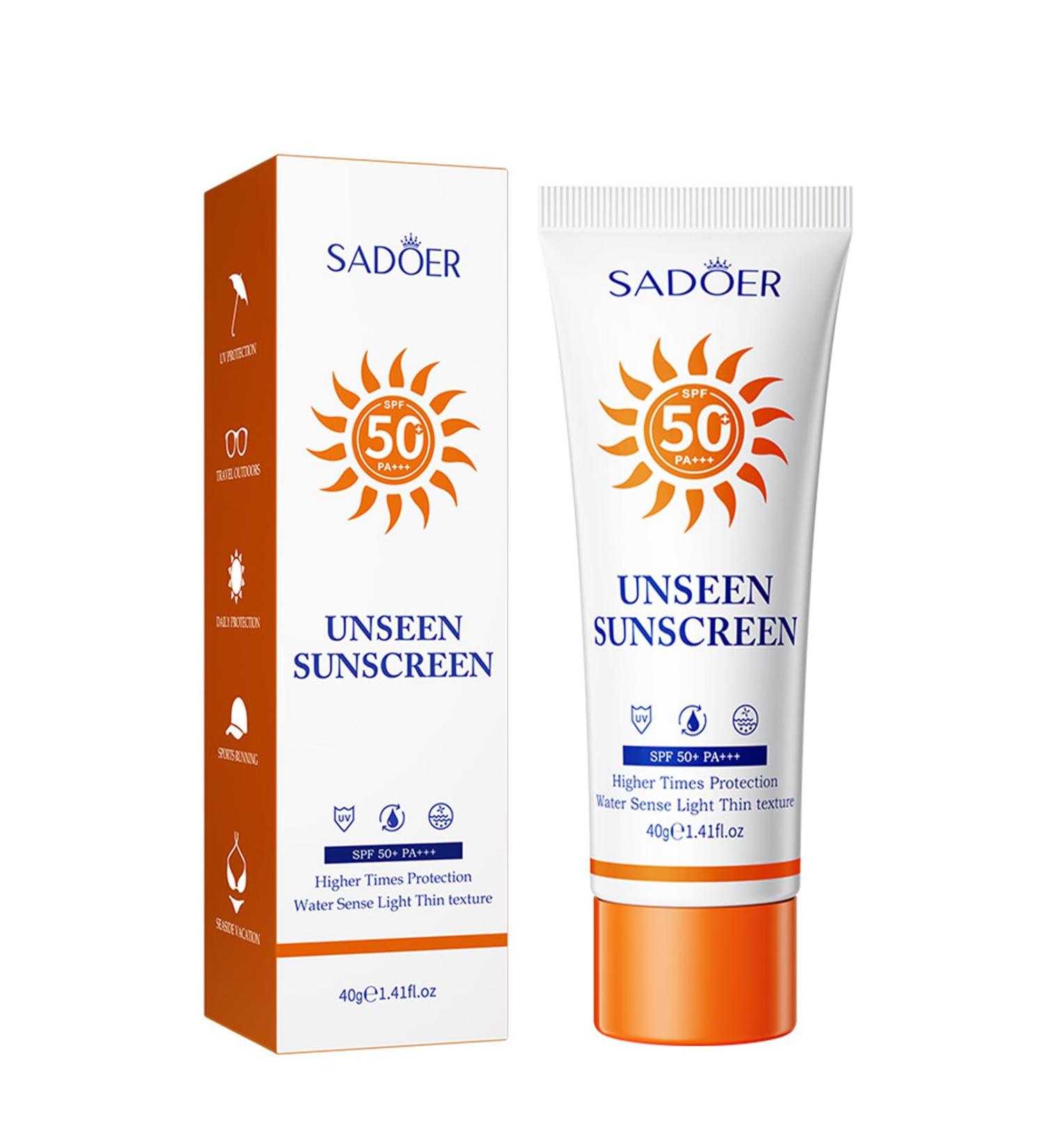 Face Sunscreen SPF 50 Face Sunscreens Suncream Factor 50 Face Face SPF 50 Ultra-Light Texture for Acne-Prone Skin Non Greasy Waterproof Broad Spectrum UVA/UVB Protection Sun Creen - Buy Online on GoSupps.com