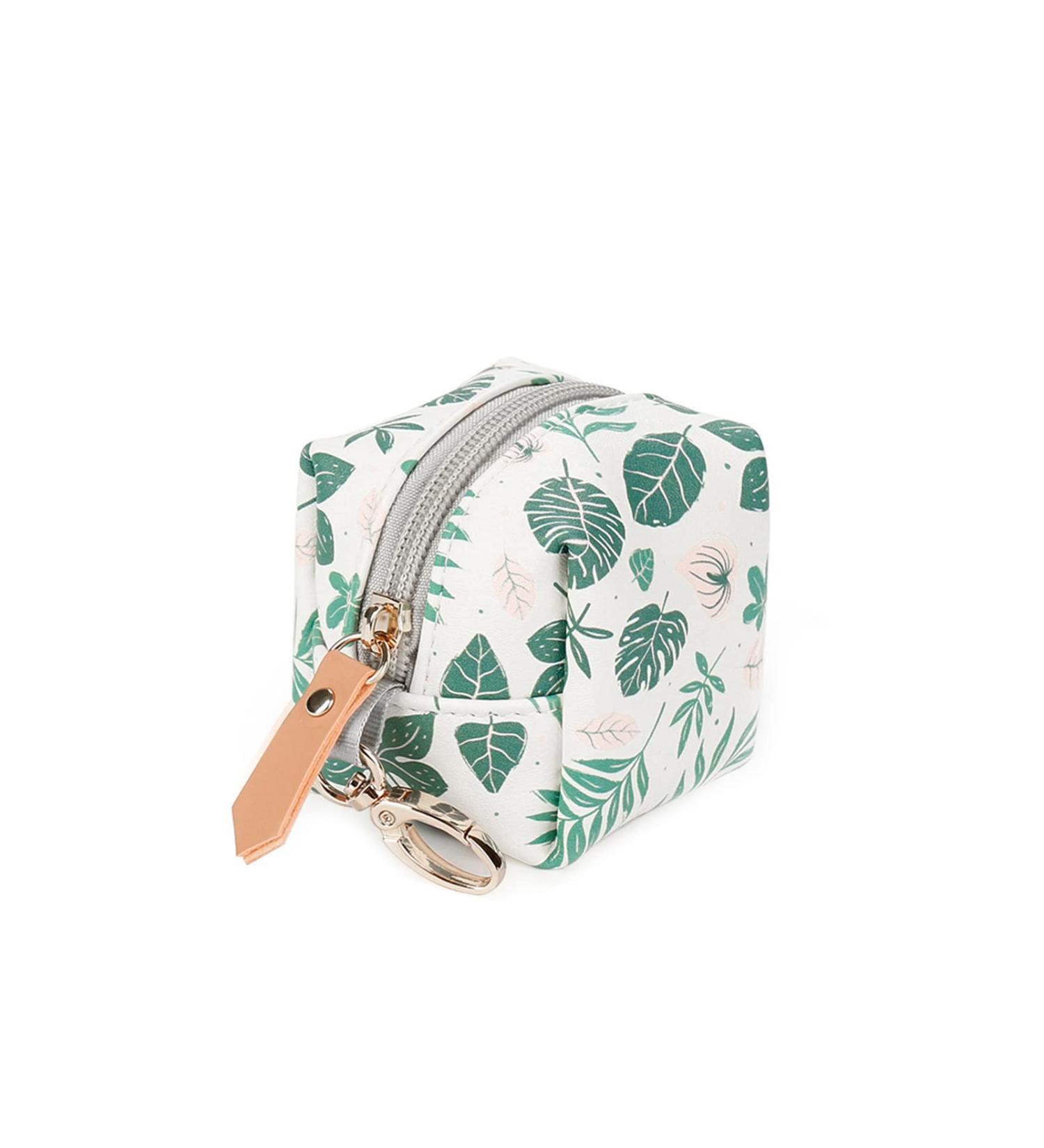 Nupaque Baby Pacifier Box | Pacifier Holder Bag with Clip | For 2 Pacifiers | Ideal for Diaper Bag Pram & Outdoor Trips | Green - Buy Online on GoSupps.com