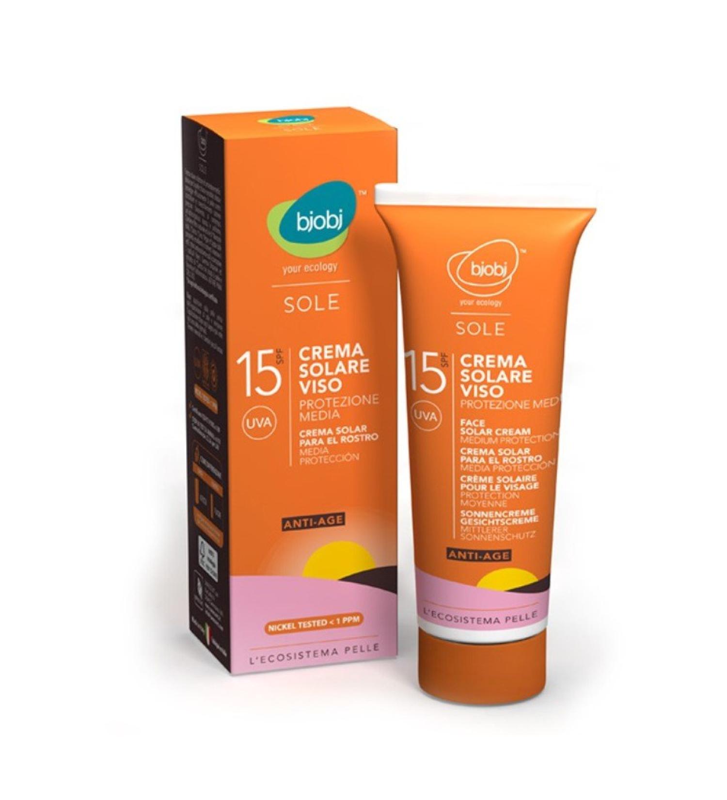 SOLAR FACIAL CREMA SPF15 ORGANIC BJOBJ