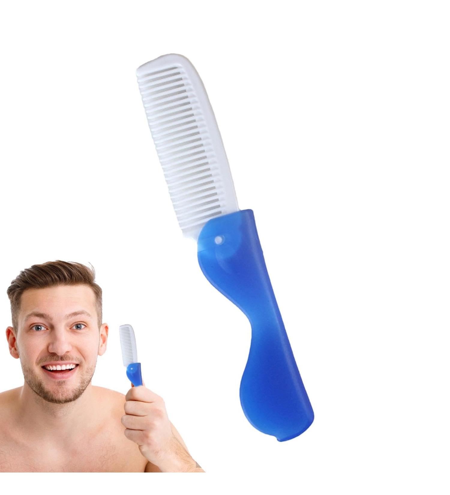 Travel-Friendly Foldable Toothbrush - Compact Design for Adults | Perfect for Camping Business Trips & Hospital Stays - Buy Online on GoSupps.com