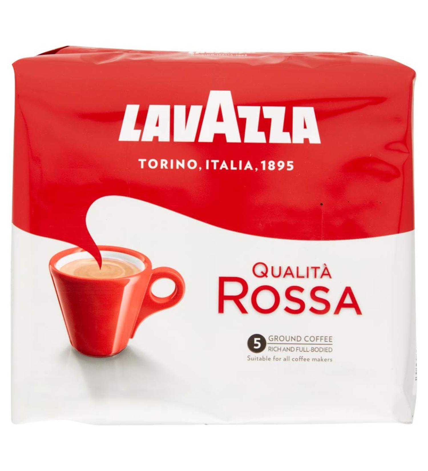  Lavazza Lavazza Qualit Rossa Caf moulu 500 g (2 x 250 g) - Buy Online on GoSupps.com