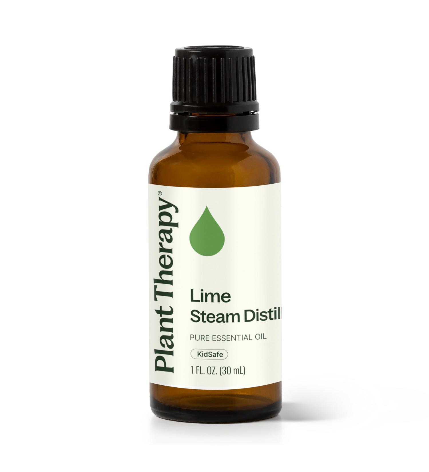Plant Therapy Lime Steam Distilled Essential Oil 30 mL (1 oz) 100% Pure Undiluted Fresh Scent Mood Boosting Immune Support Lime Steam Distilled 1 Fl Oz (Pack of 1) - Buy Online on GoSupps.com