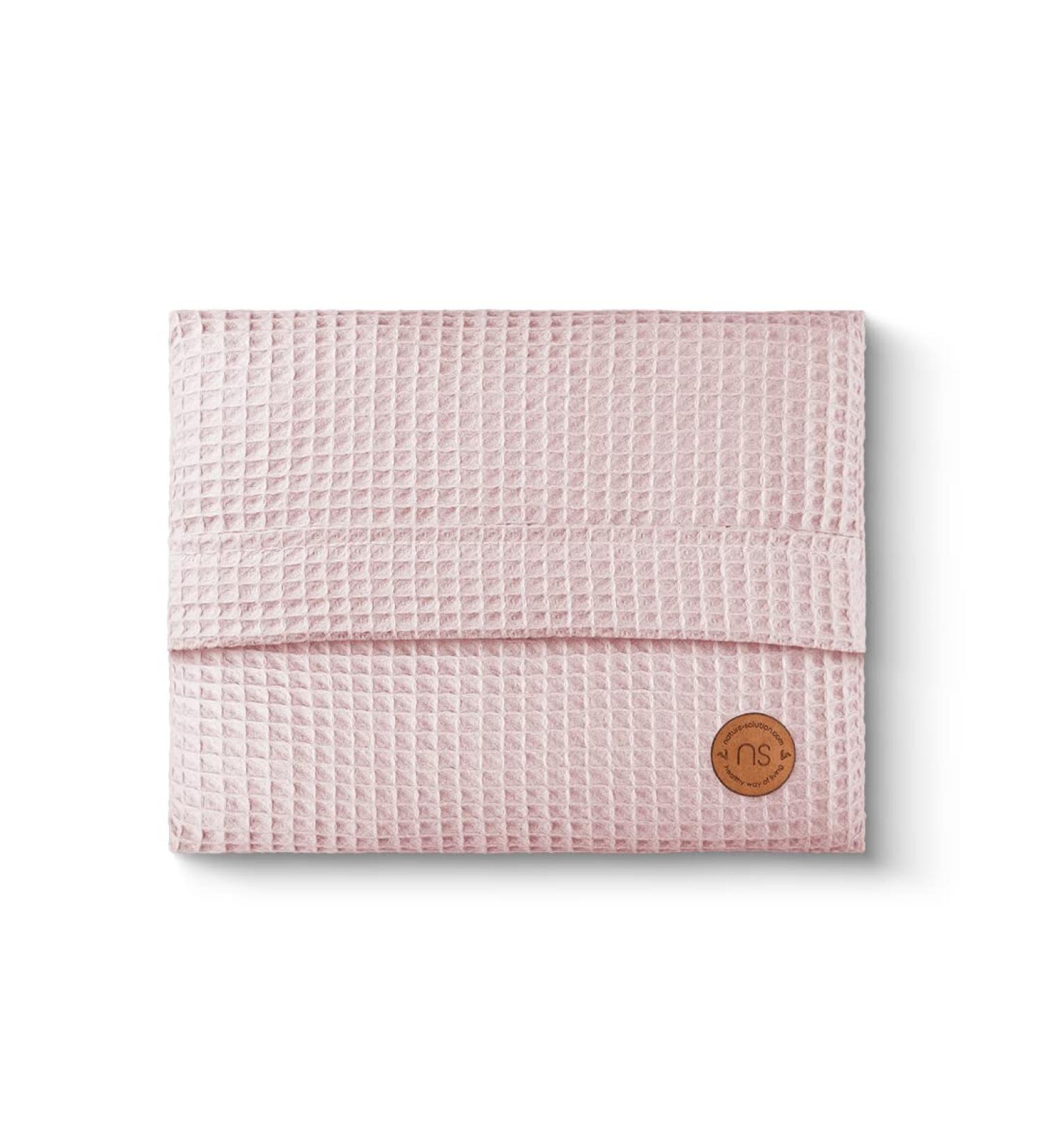 Cherypad Cherry Stone Pillow - Natural Cotton Heat & Cooling Pillow | 25x20 cm Handmade Gift | Cherry Pad in Light Pink Waffle Cotton - Buy Online on GoSupps.com